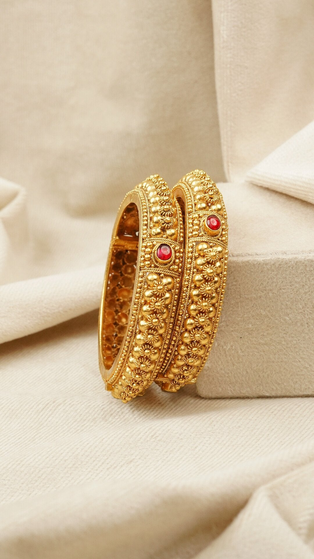 Antique Mogra Bangles (AN-BA-11-M)