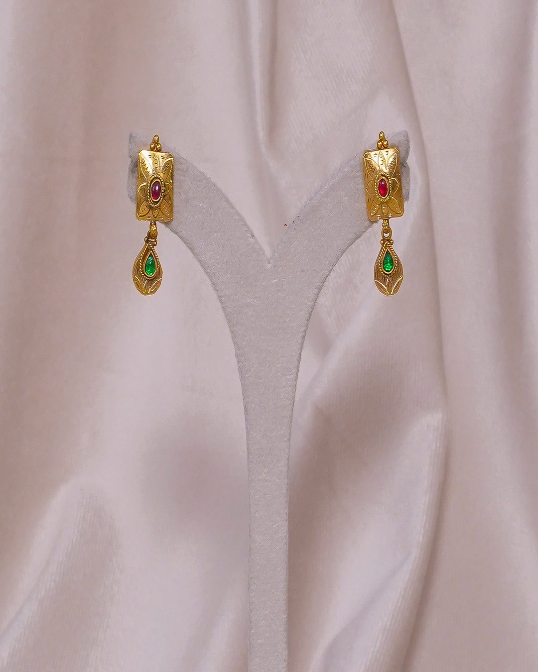 Antique Nakshi Square Necklace (AN-NK-06-M)