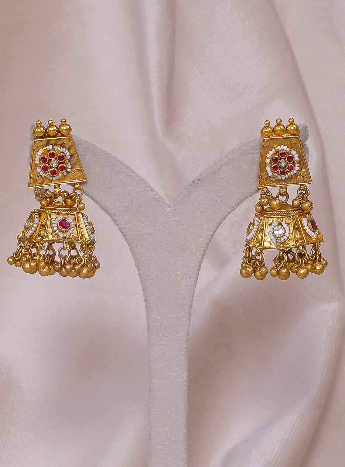 Antique Heavy Flower Necklace (AN-NK-09-M)