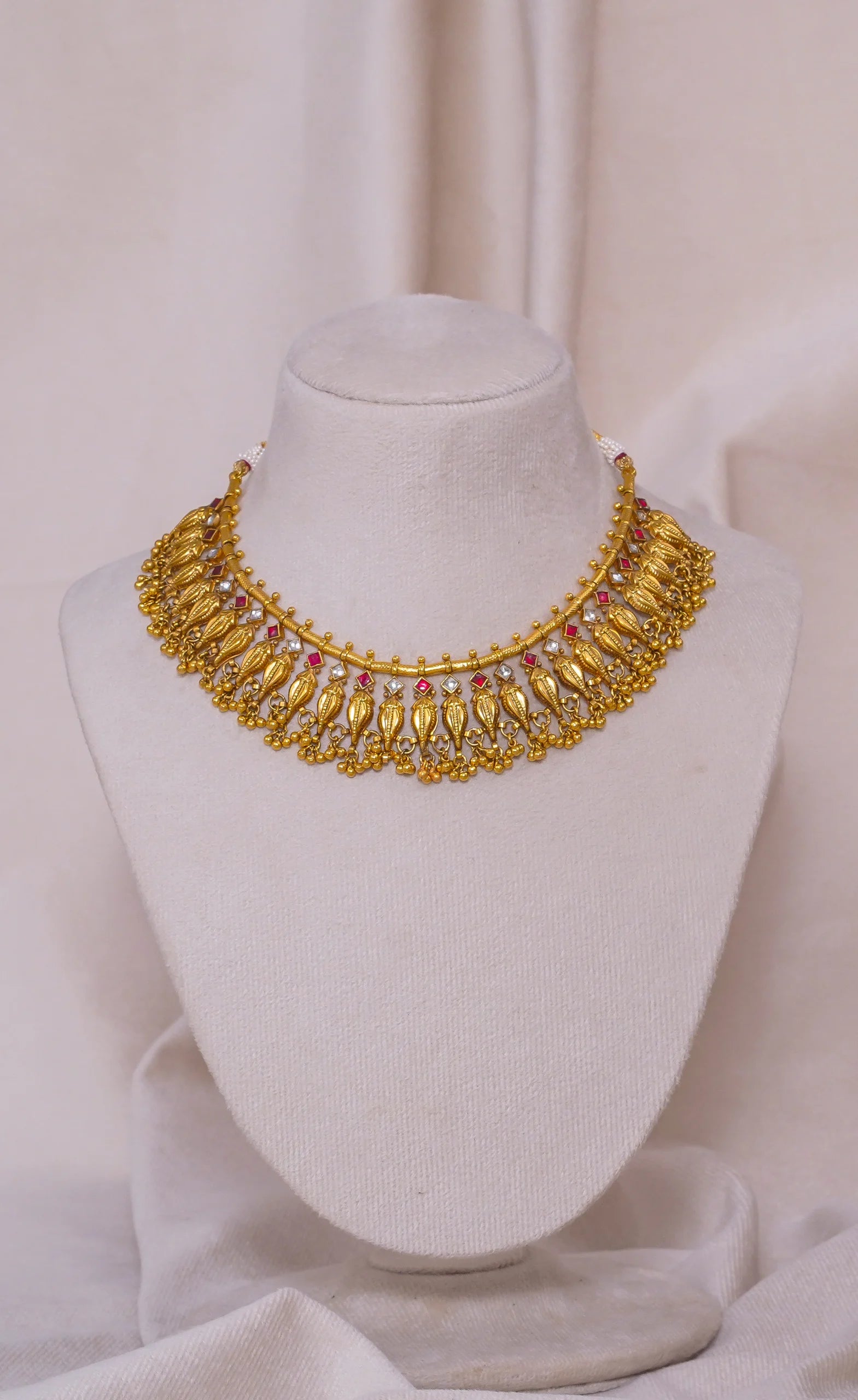 Antique Jowari Necklace (AN-NK-13-G)