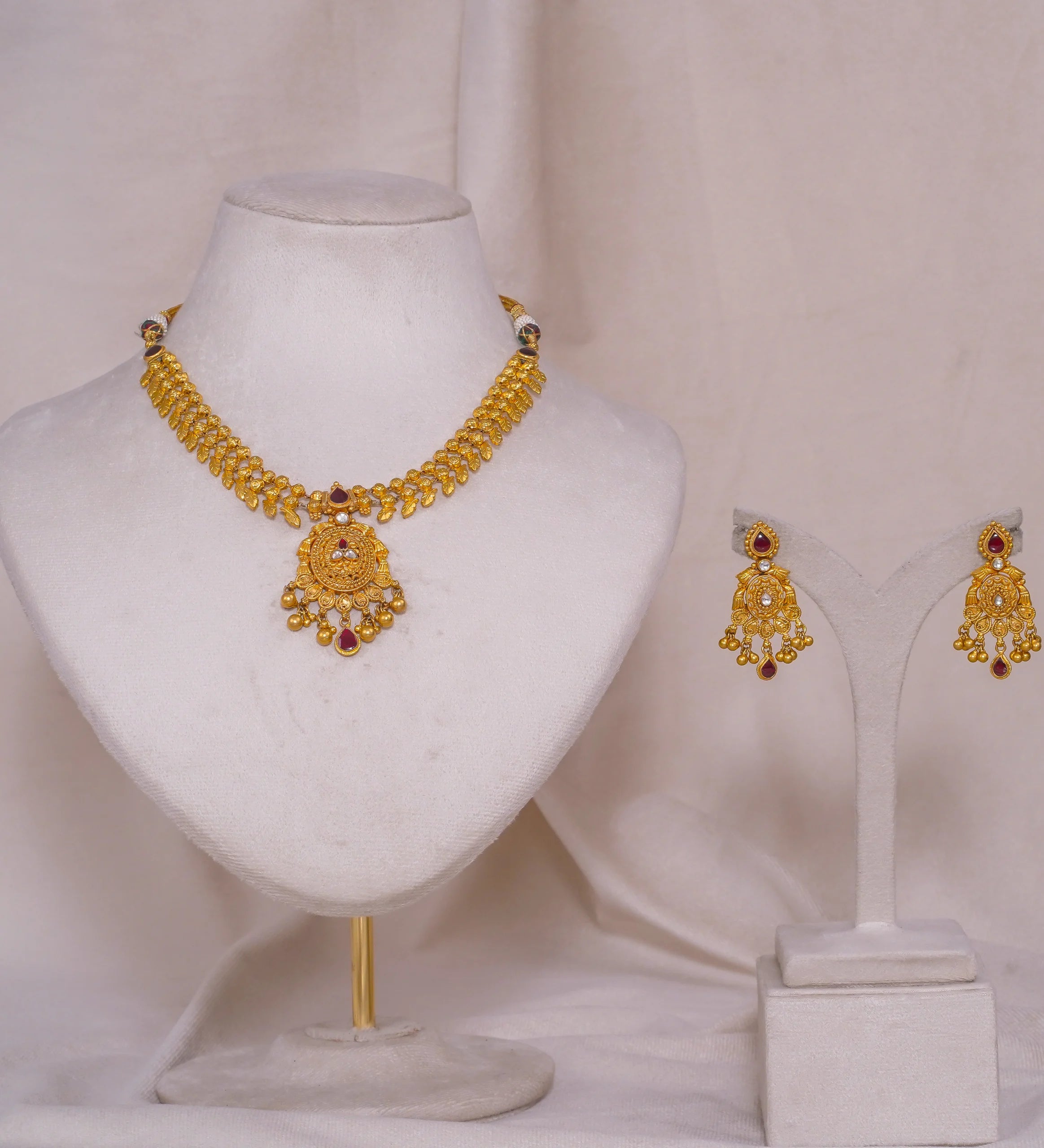 Antique Mohanmala Necklace (AN-NK-30-M)