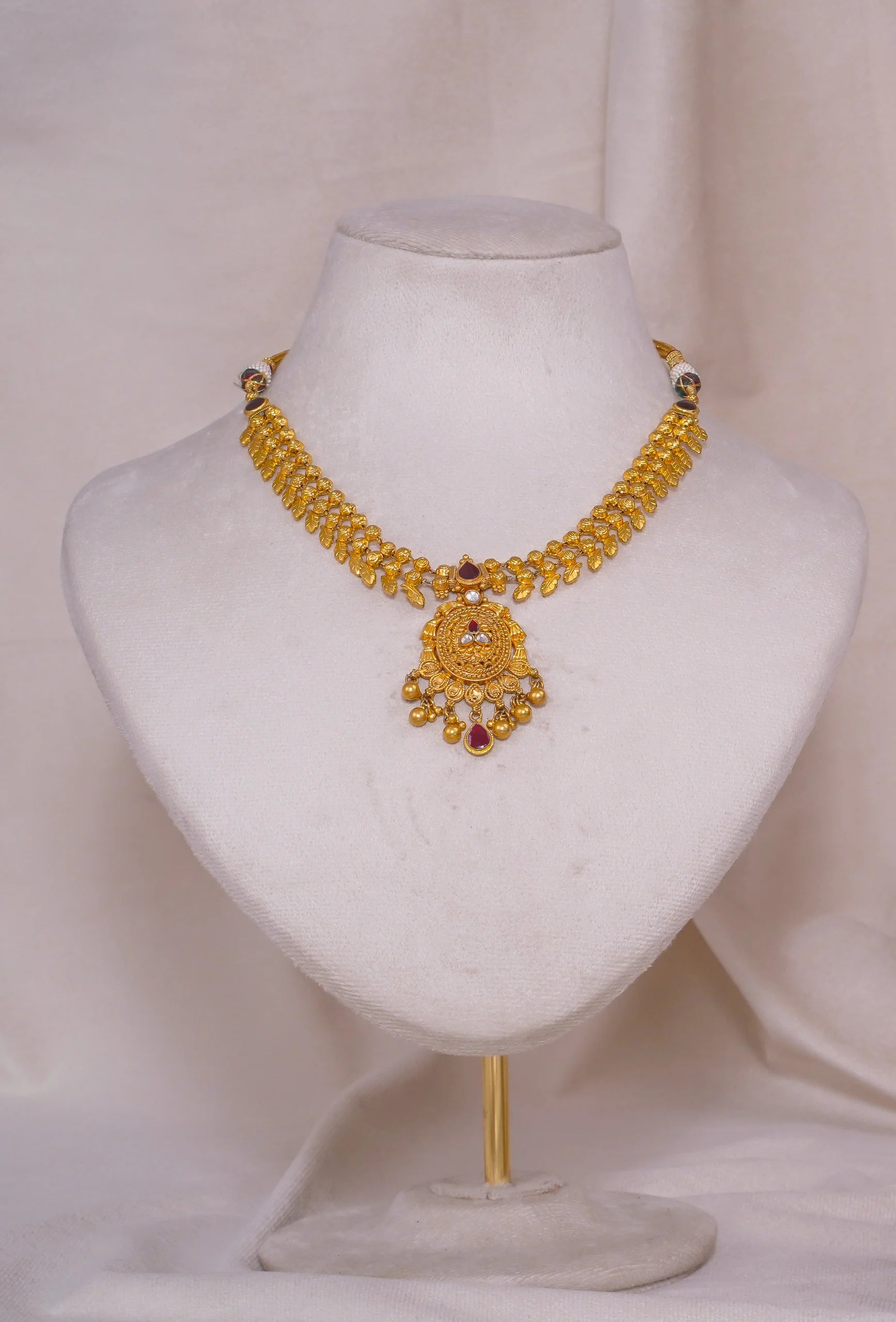 Antique Mohanmala Necklace (AN-NK-30-M)