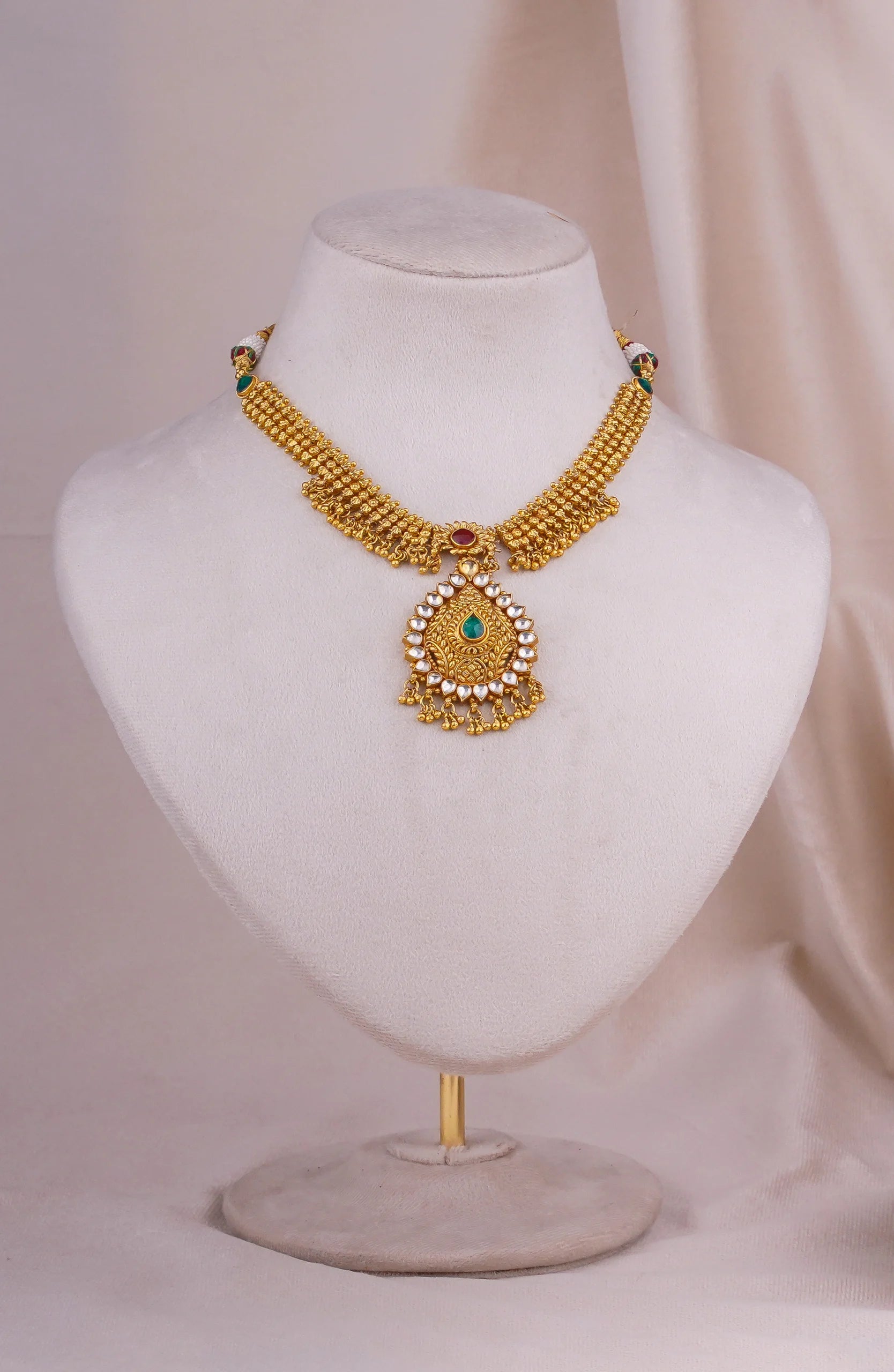Antique Pan Necklace (AN-NK-32-M)
