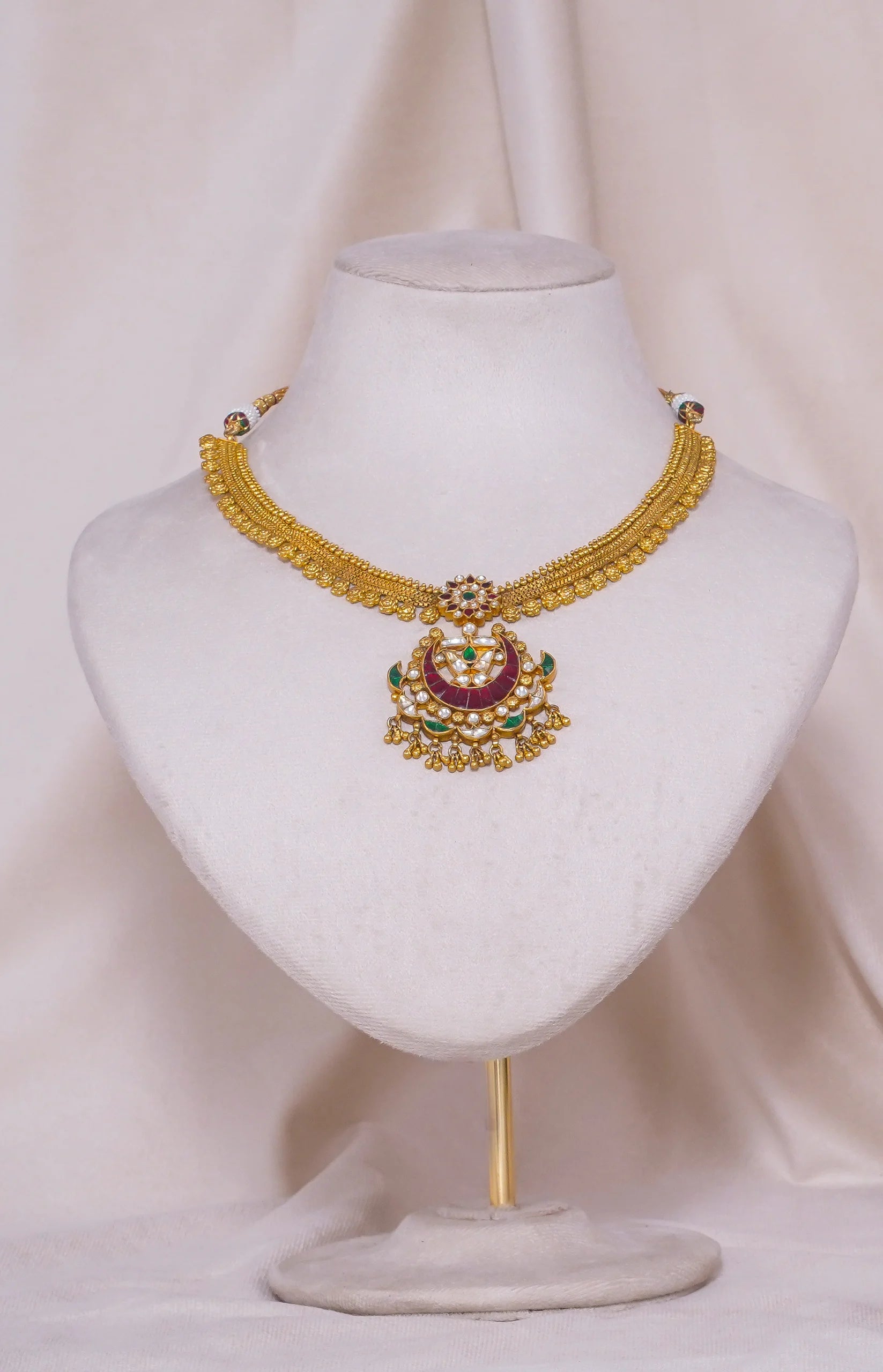 Antique Gulab Necklace (AN-NK-37-M)