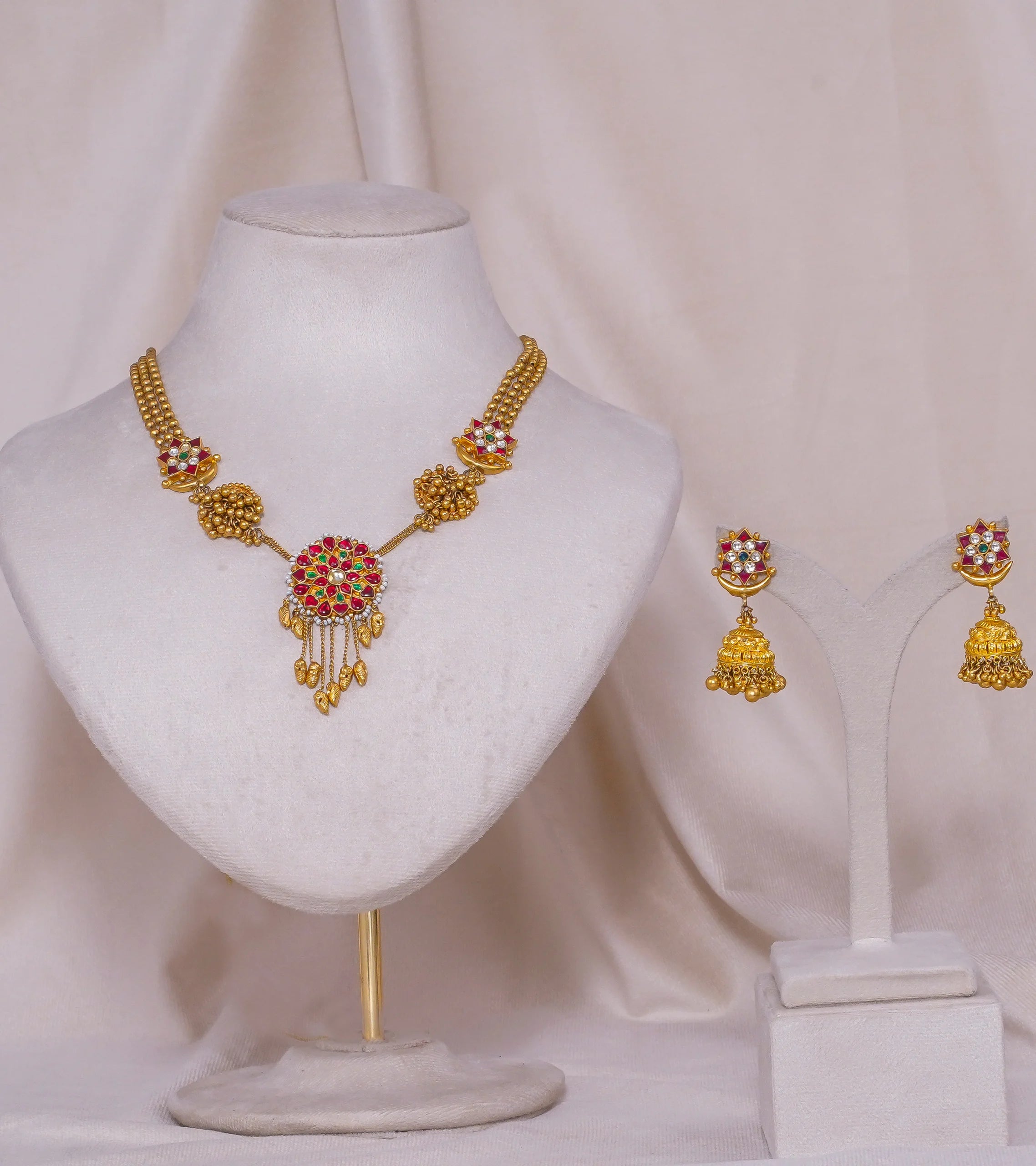 Antique Boat Necklace (AN-NK-40-M)