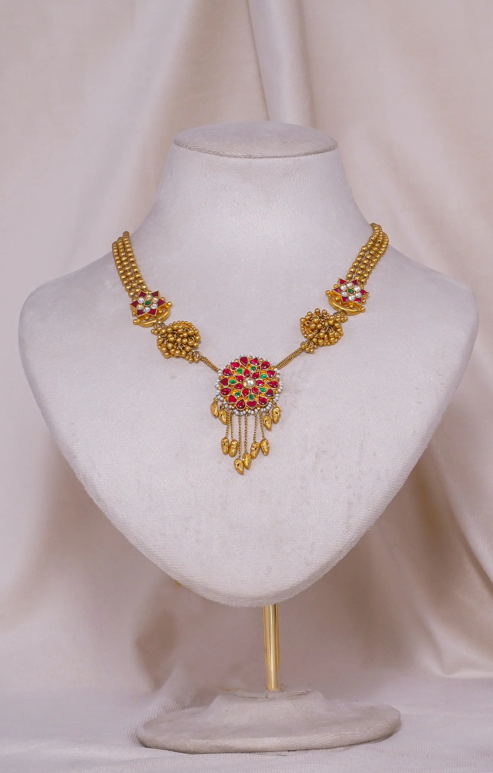 Antique Boat Necklace (AN-NK-40-M)