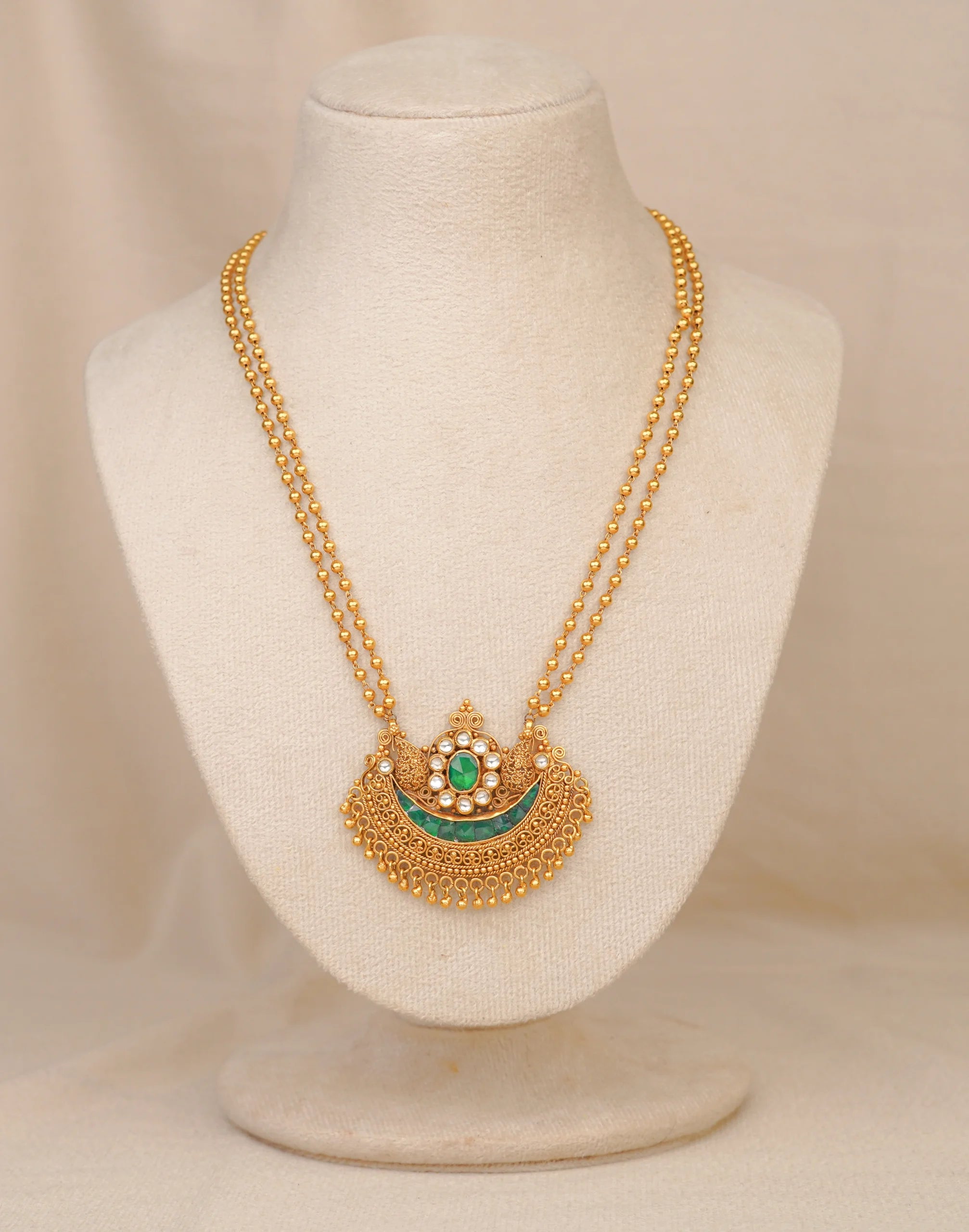 Antique Chand Pendant (AN-PD-27-M)