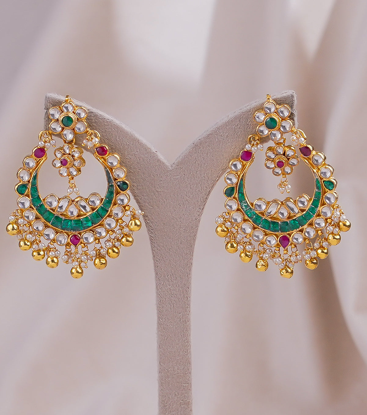 Jadtar Earrings (JA-ER-05-M)
