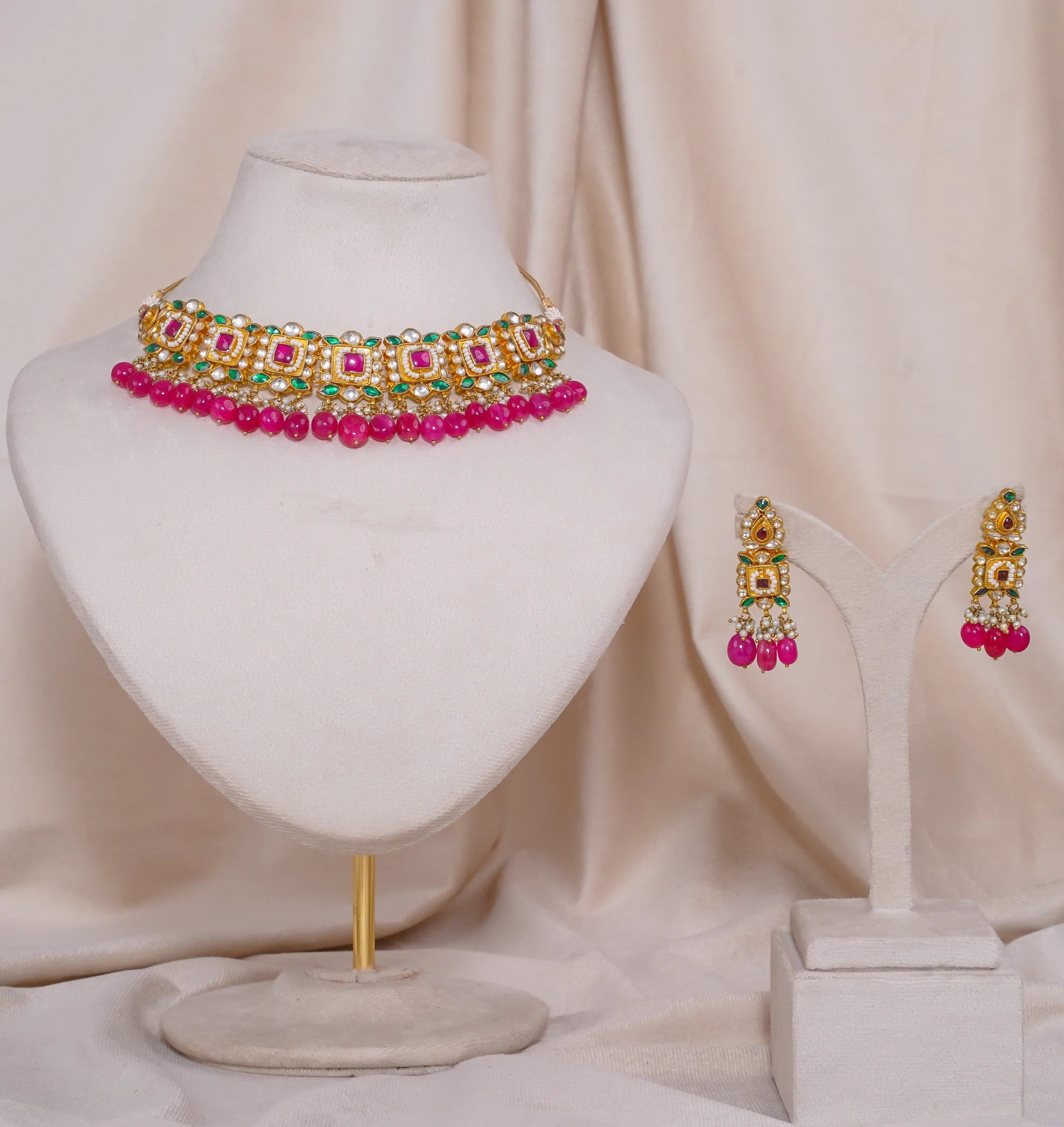 Jadtar Square Choker (JA-NK-08-M)