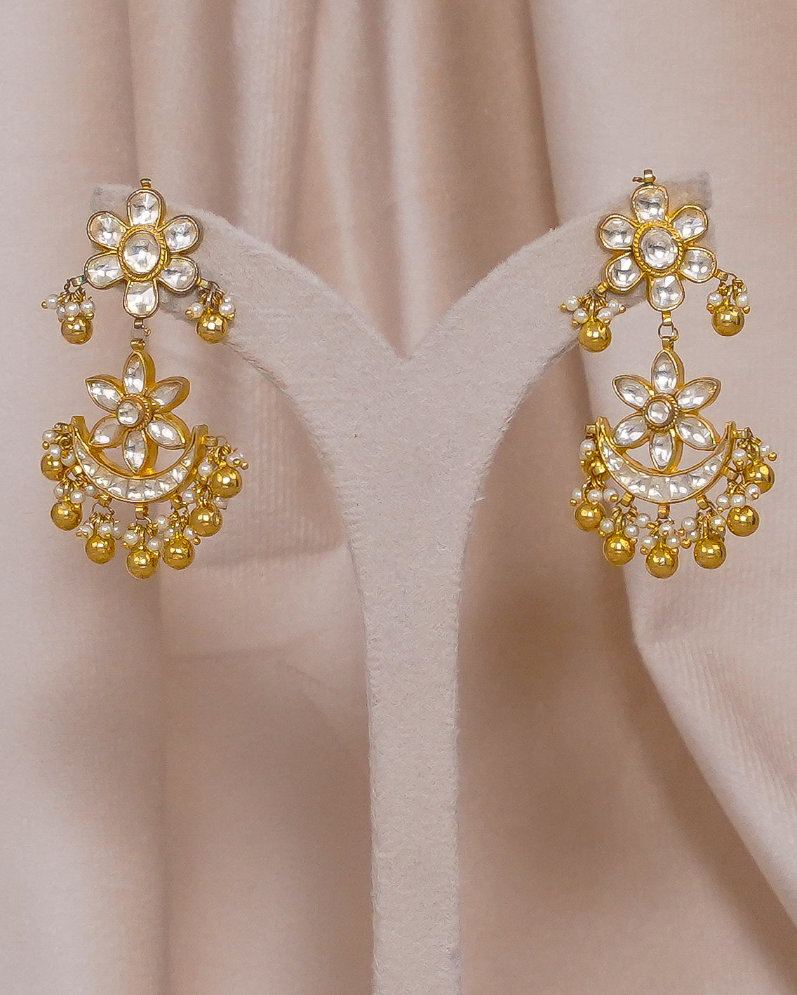 Jadtar Flower Necklace (JA-NK-14-M)