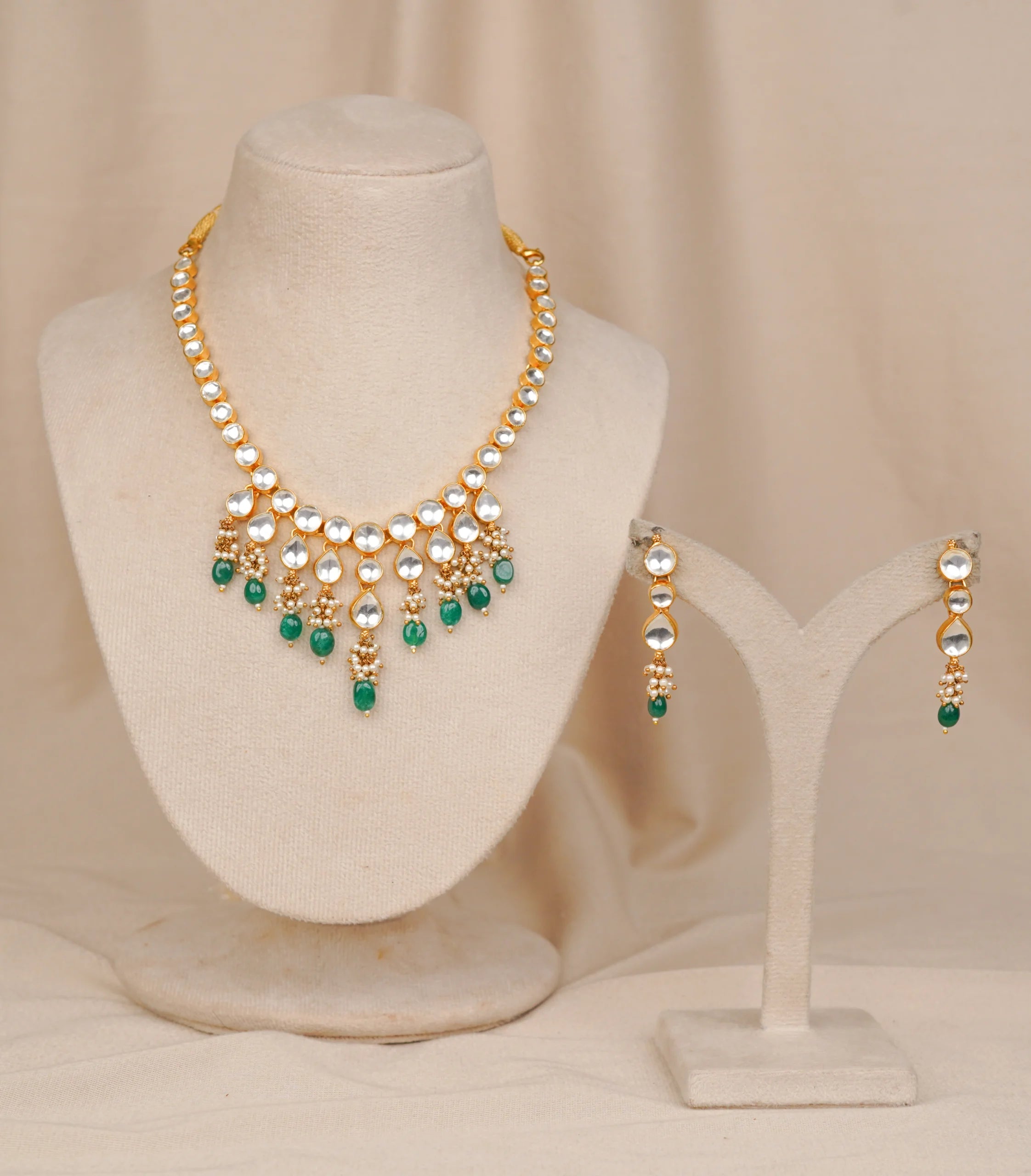 Jadtar Half Necklace (JA-NK-27)