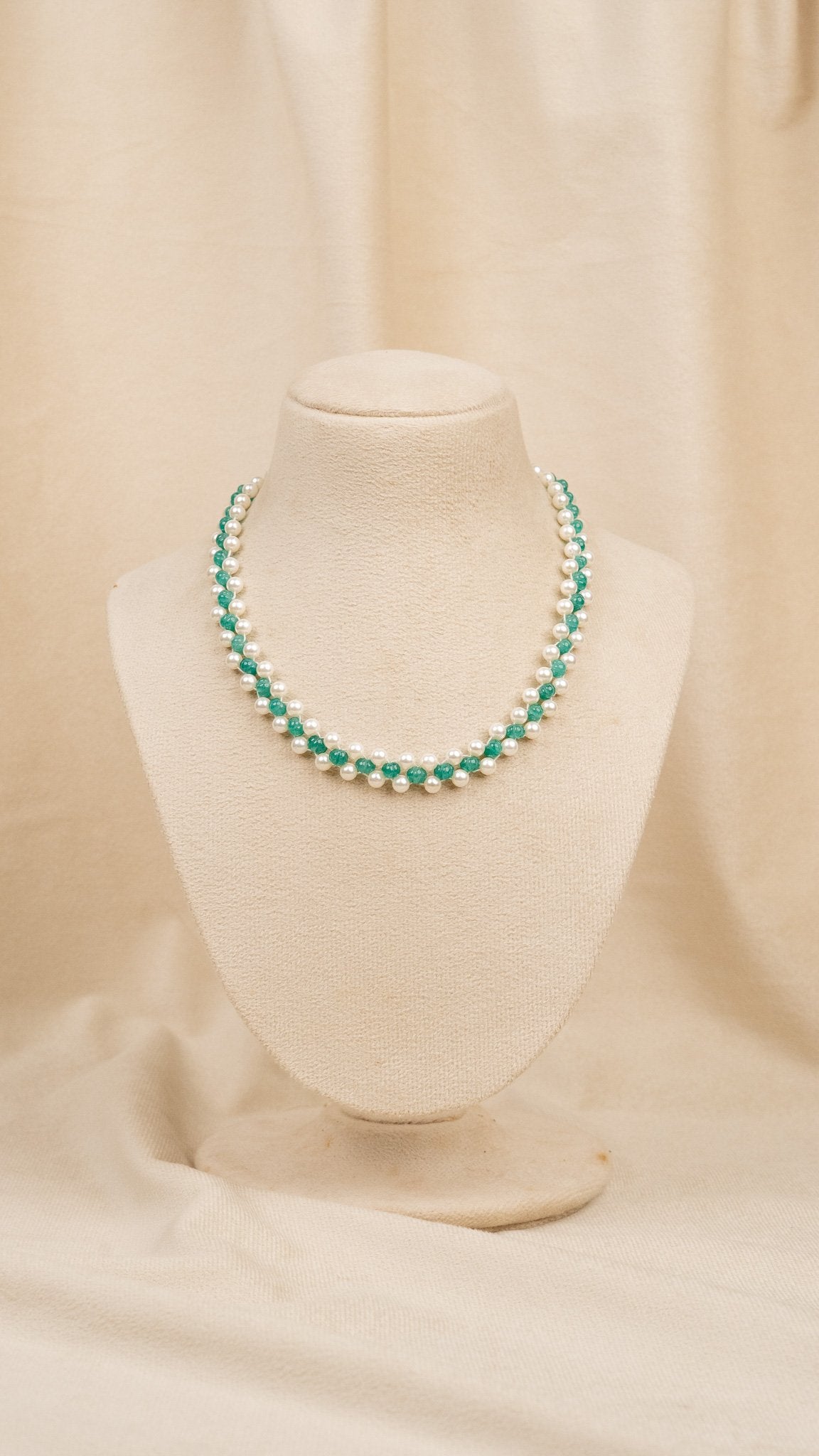 Ruby Pearl Dual Layer Mala (MO-MA-01)
