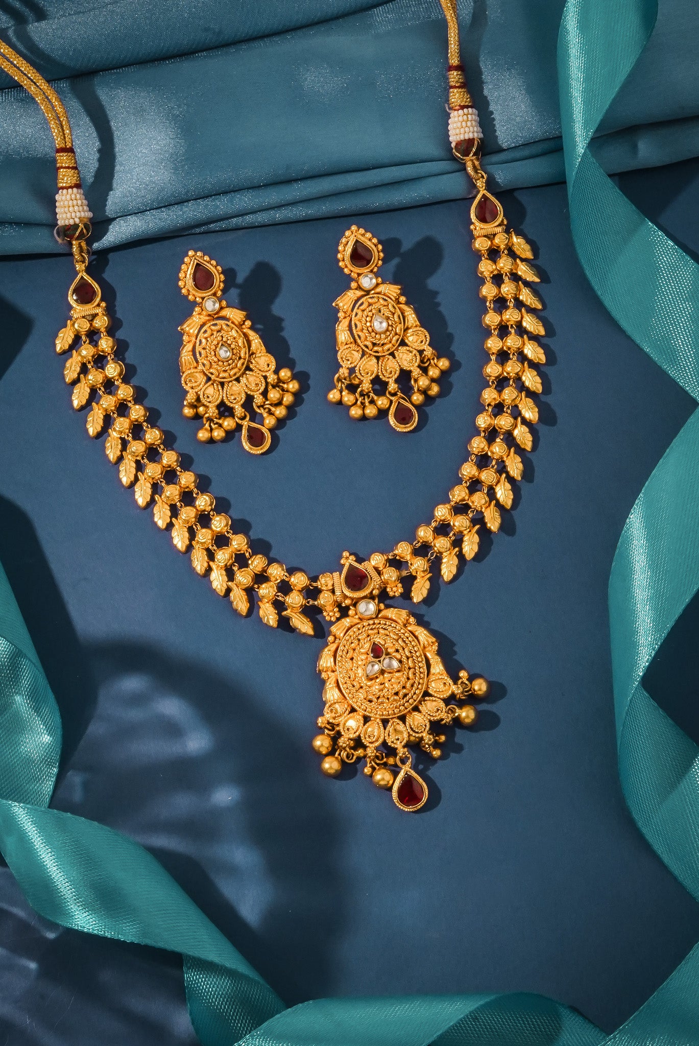 Antique Mohanmala Necklace (AN-NK-30-M)