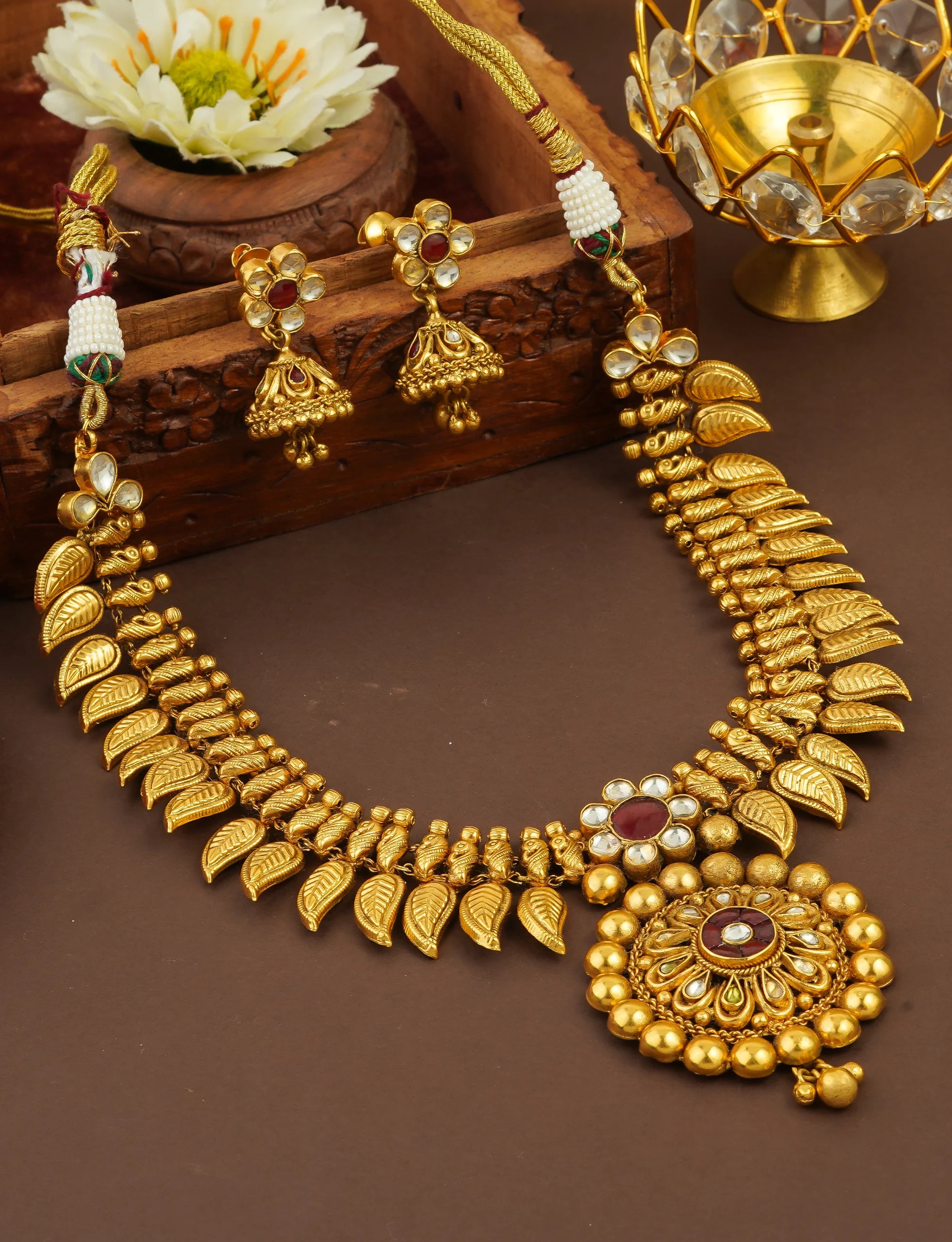 Antique Mango Necklace (AN-NK-10-M)