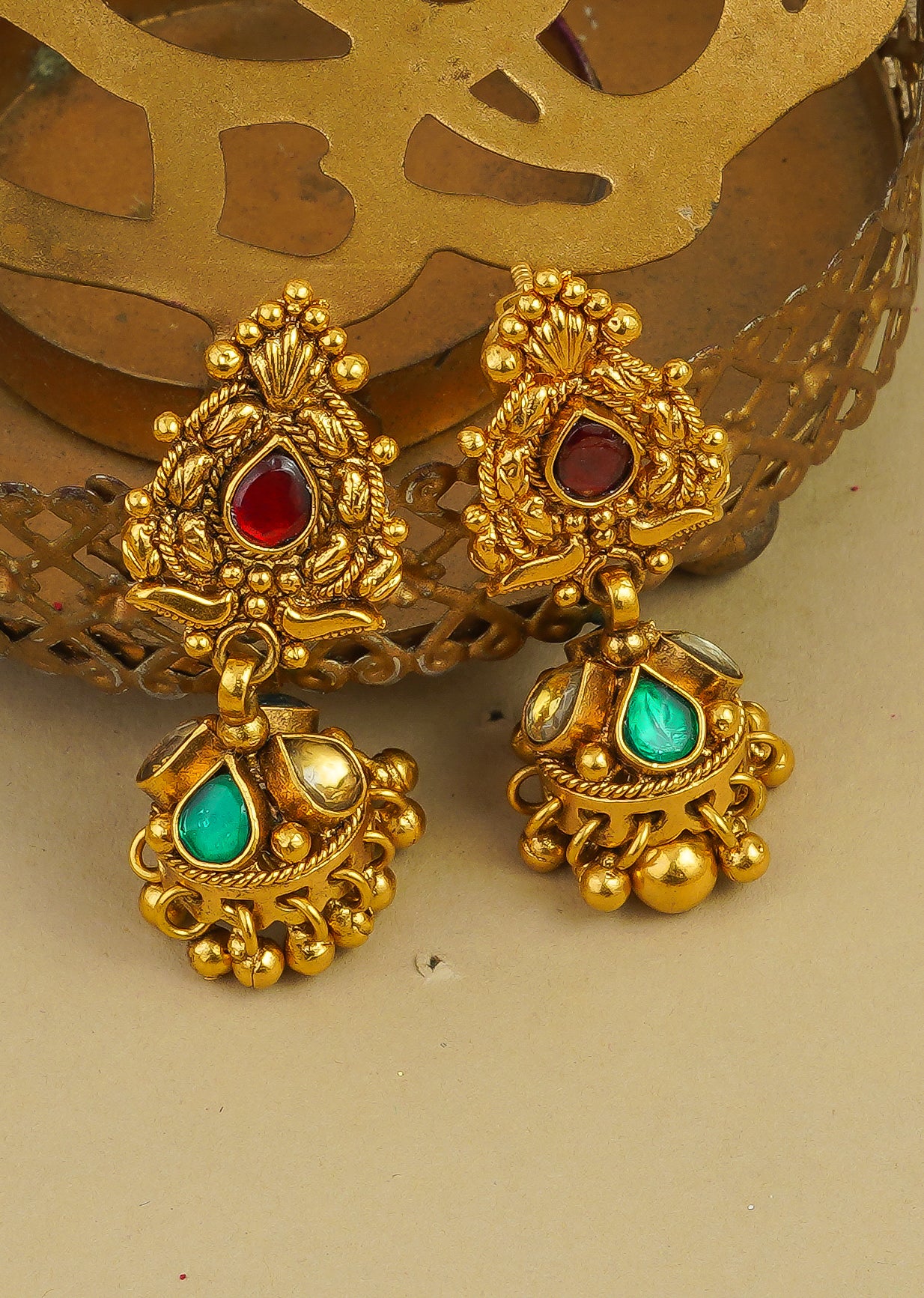Antique  Mohanmala Necklace (AN-NK-08-M)