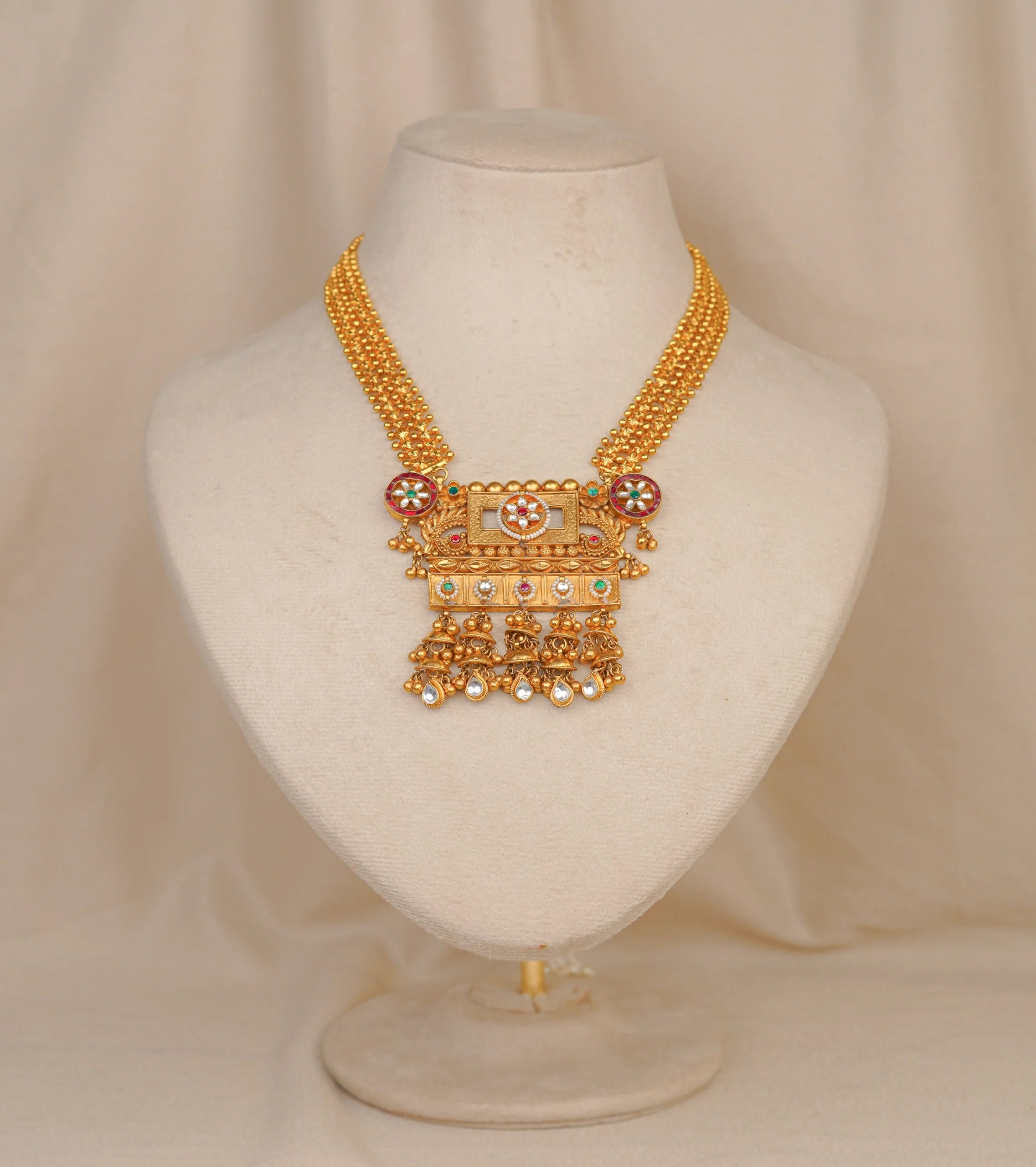 Antique Jaislmeri Long Set (AN-NK-22-M)