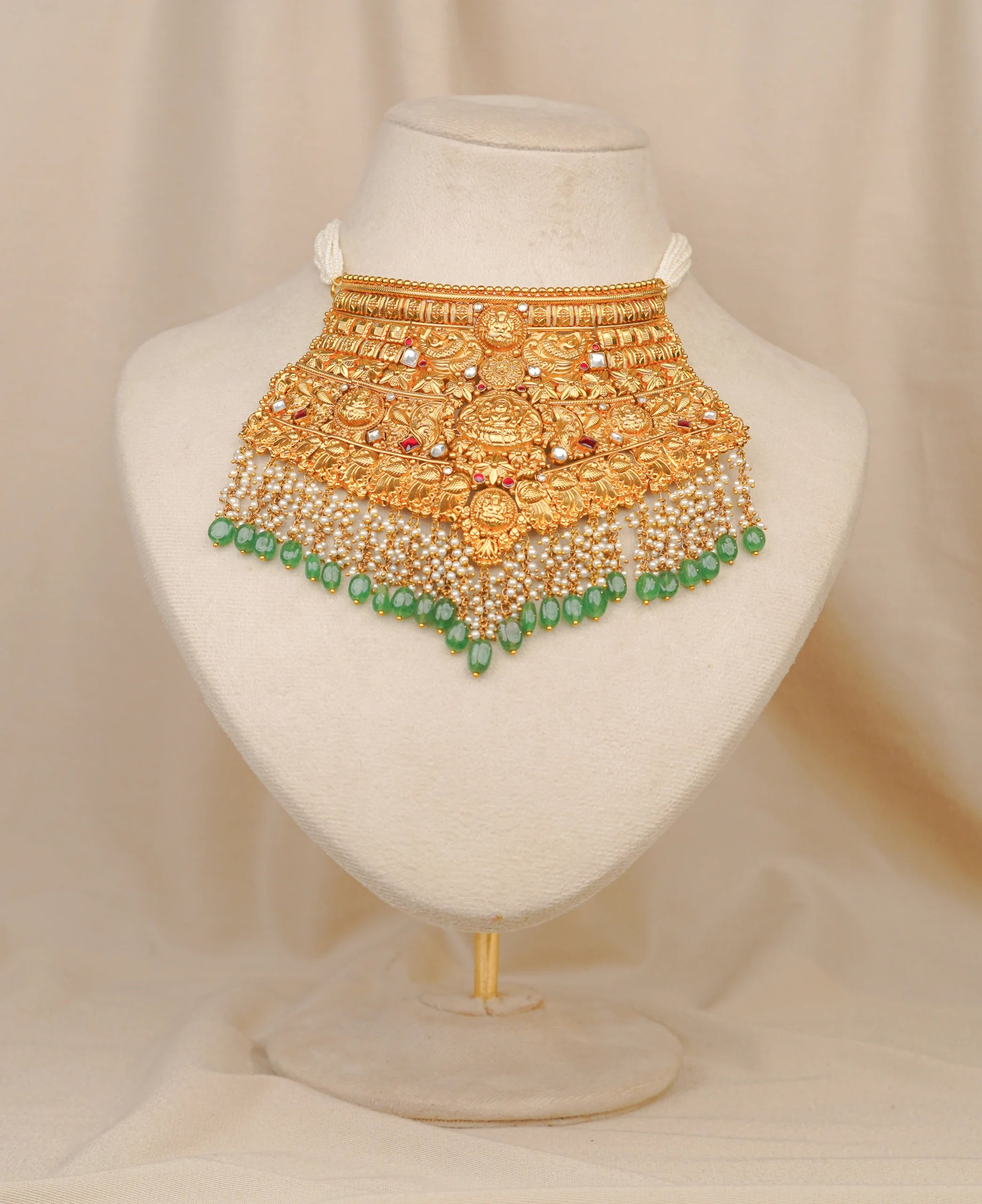 Antique Temple Necklace (AN-NK-59-M)