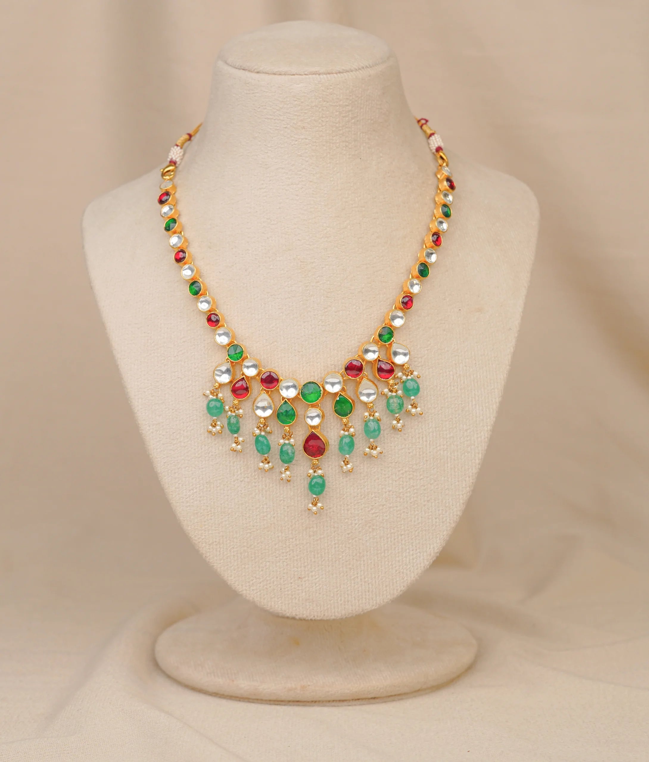 Jadtar Half Necklace (JA-NK-27)