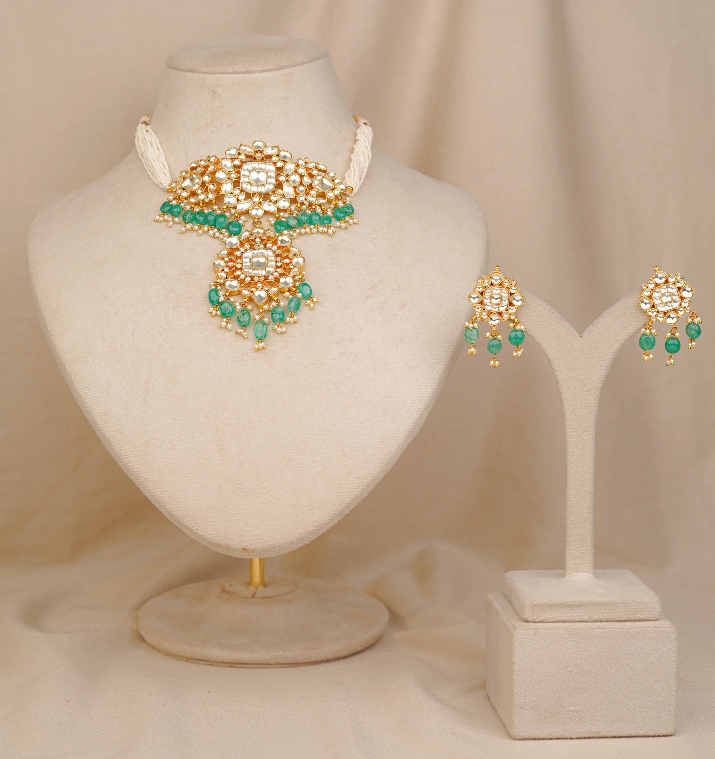 Jadtar Choker Necklace (JA-NK-23-M)