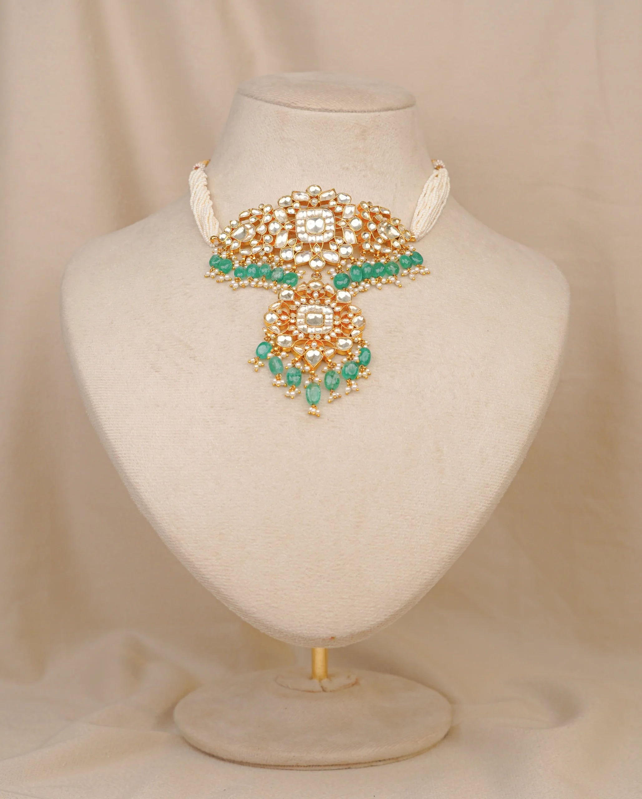 Jadtar Choker Necklace (JA-NK-23-M)