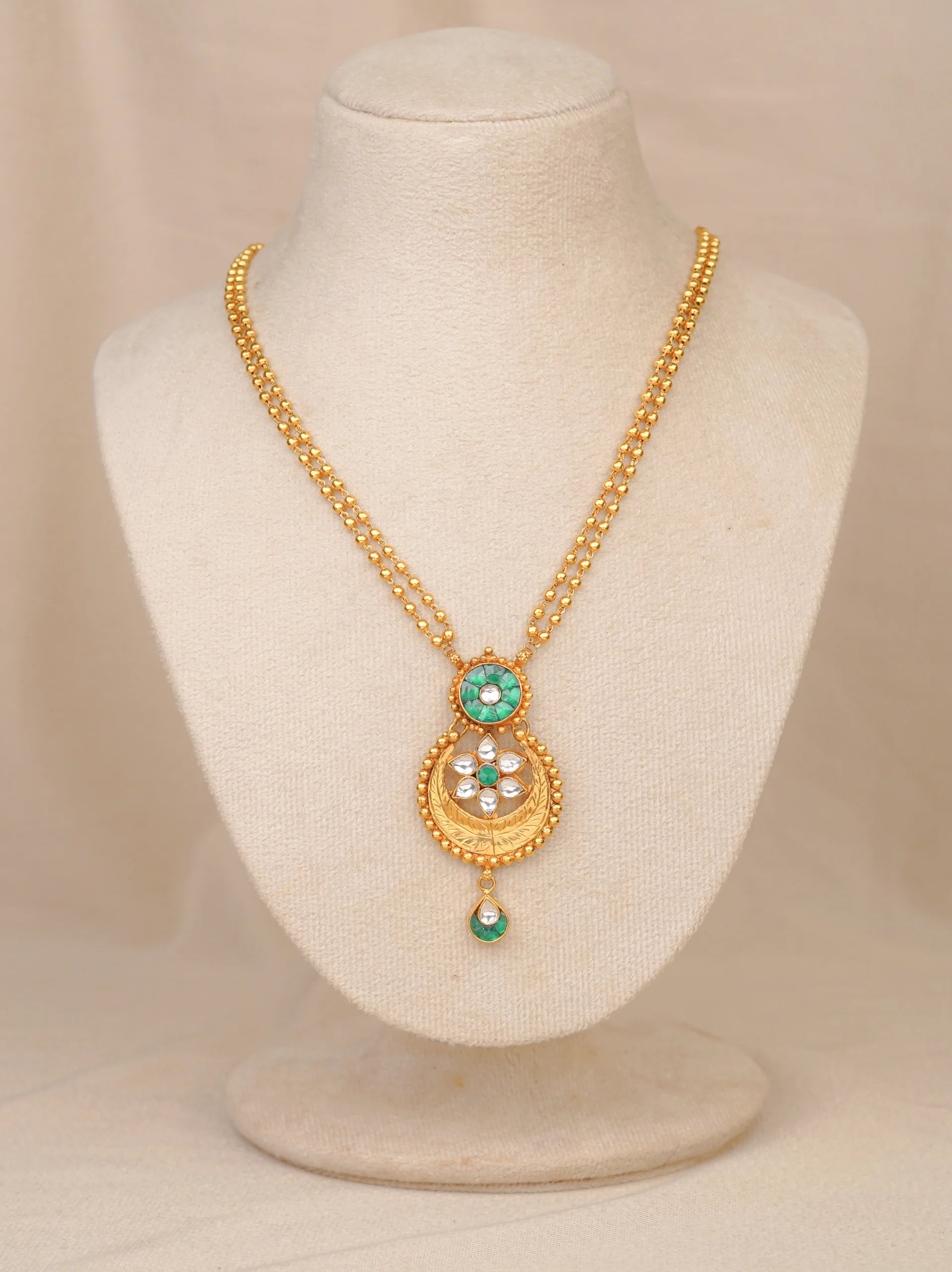 Antique Nakshi Pan Pendant (AN-PD-21)