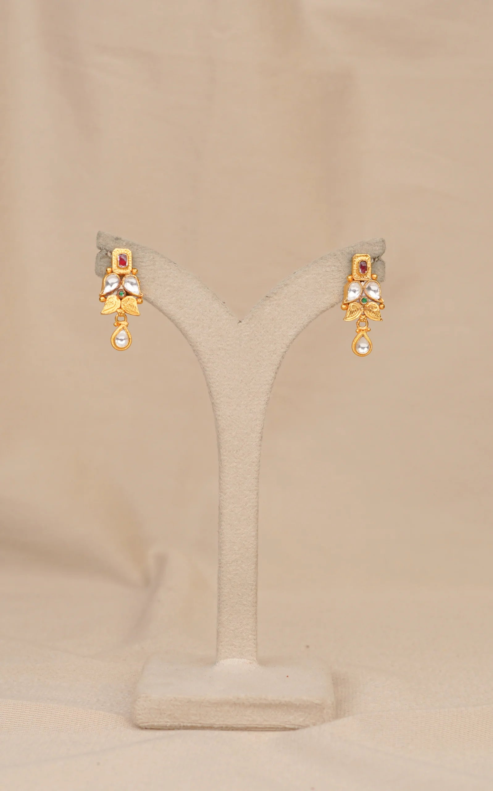 Antique Square Nakshi Pendant(AN-PD-25-M)