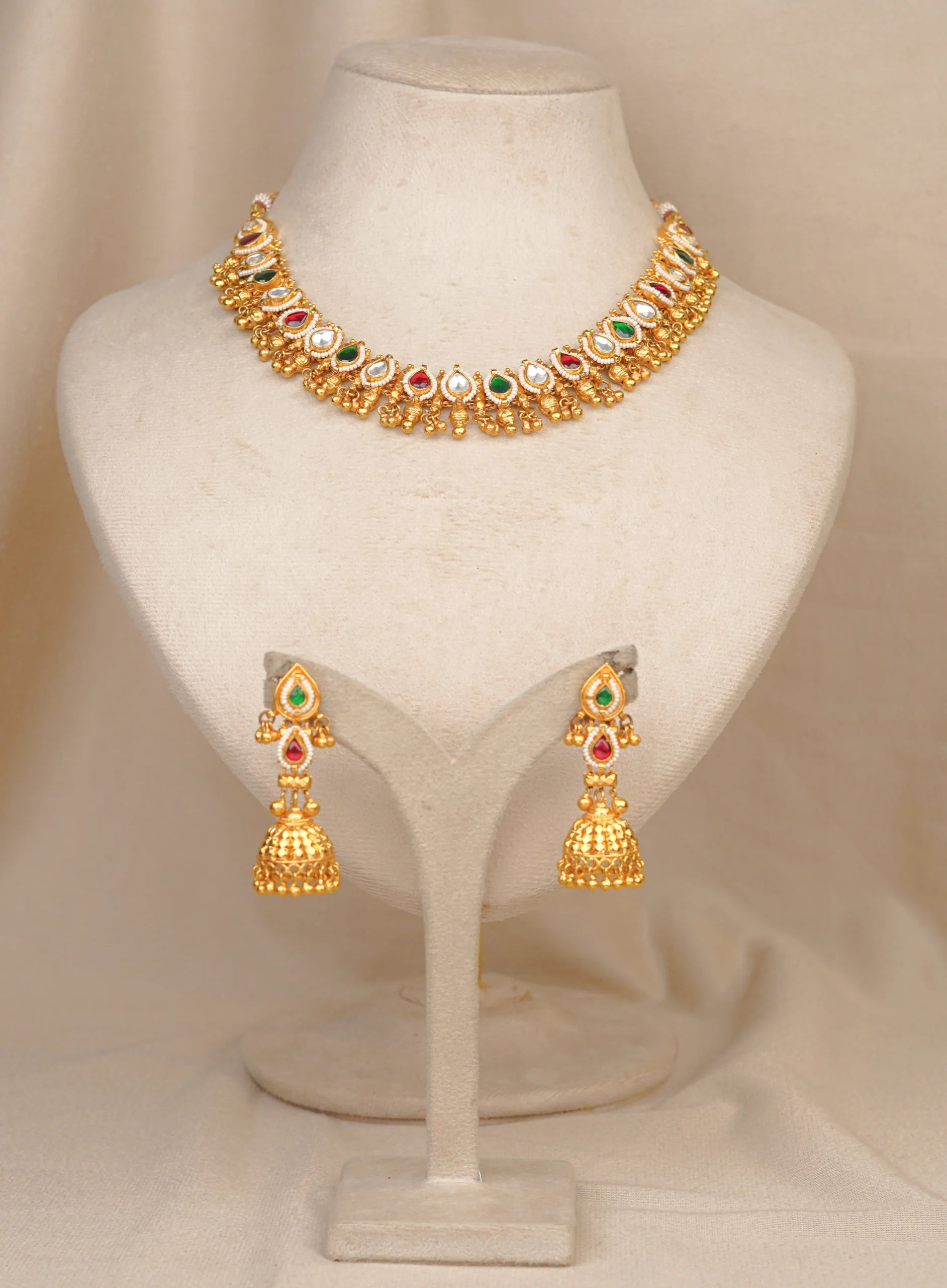 Antique Heerakanthi Necklace (AN-NK-15-M)