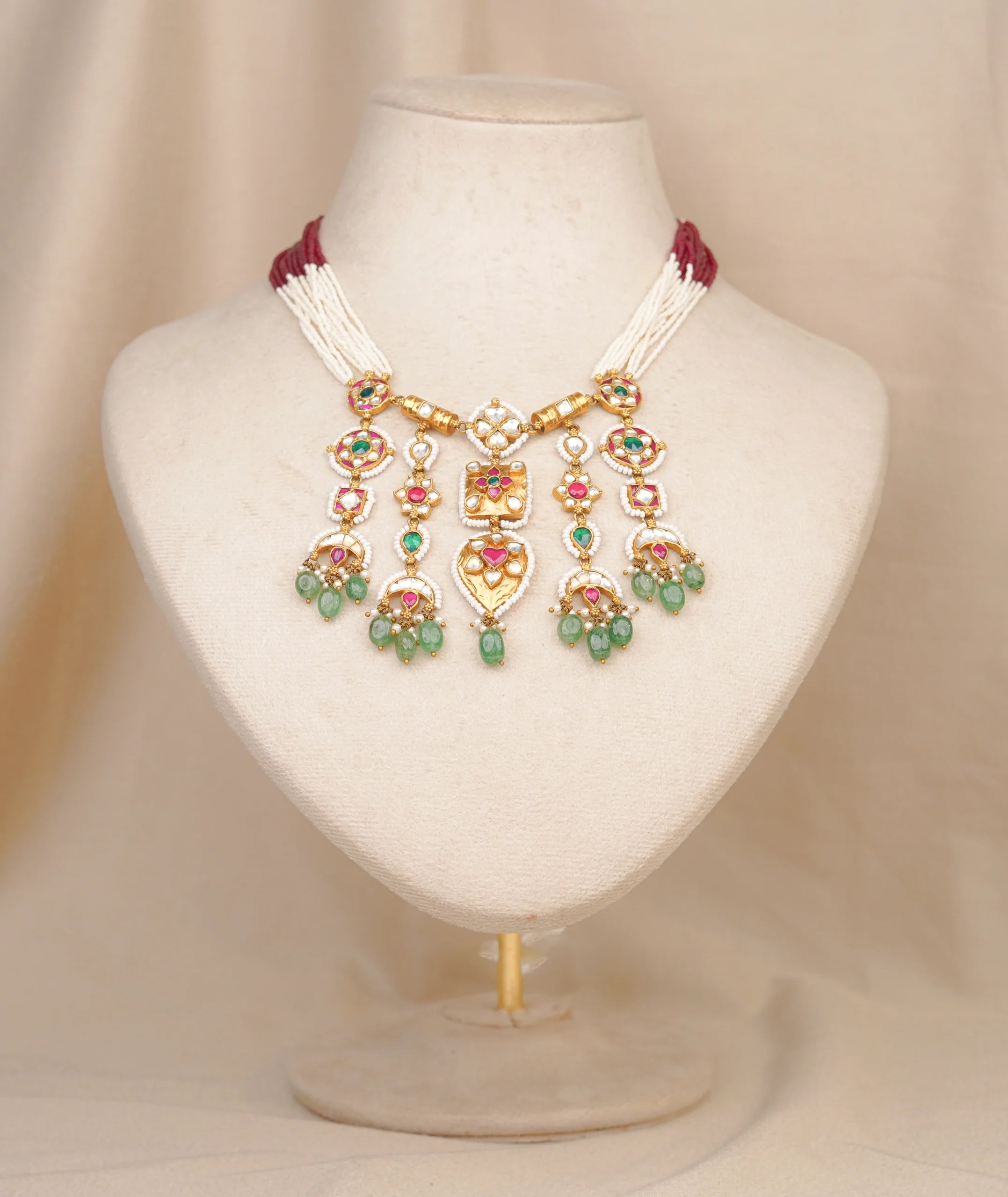 Moti Zaalar Necklace (MO-NK-10-M)