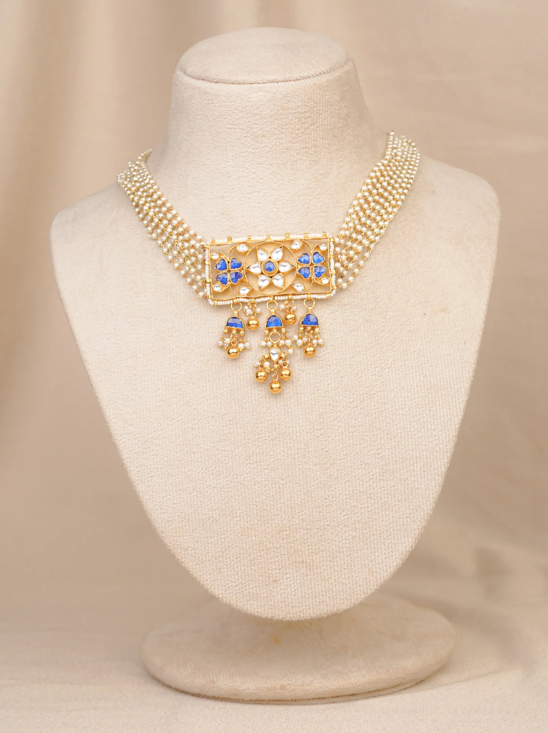 Moti D-Pandi Necklace(MO-NK-08-R)