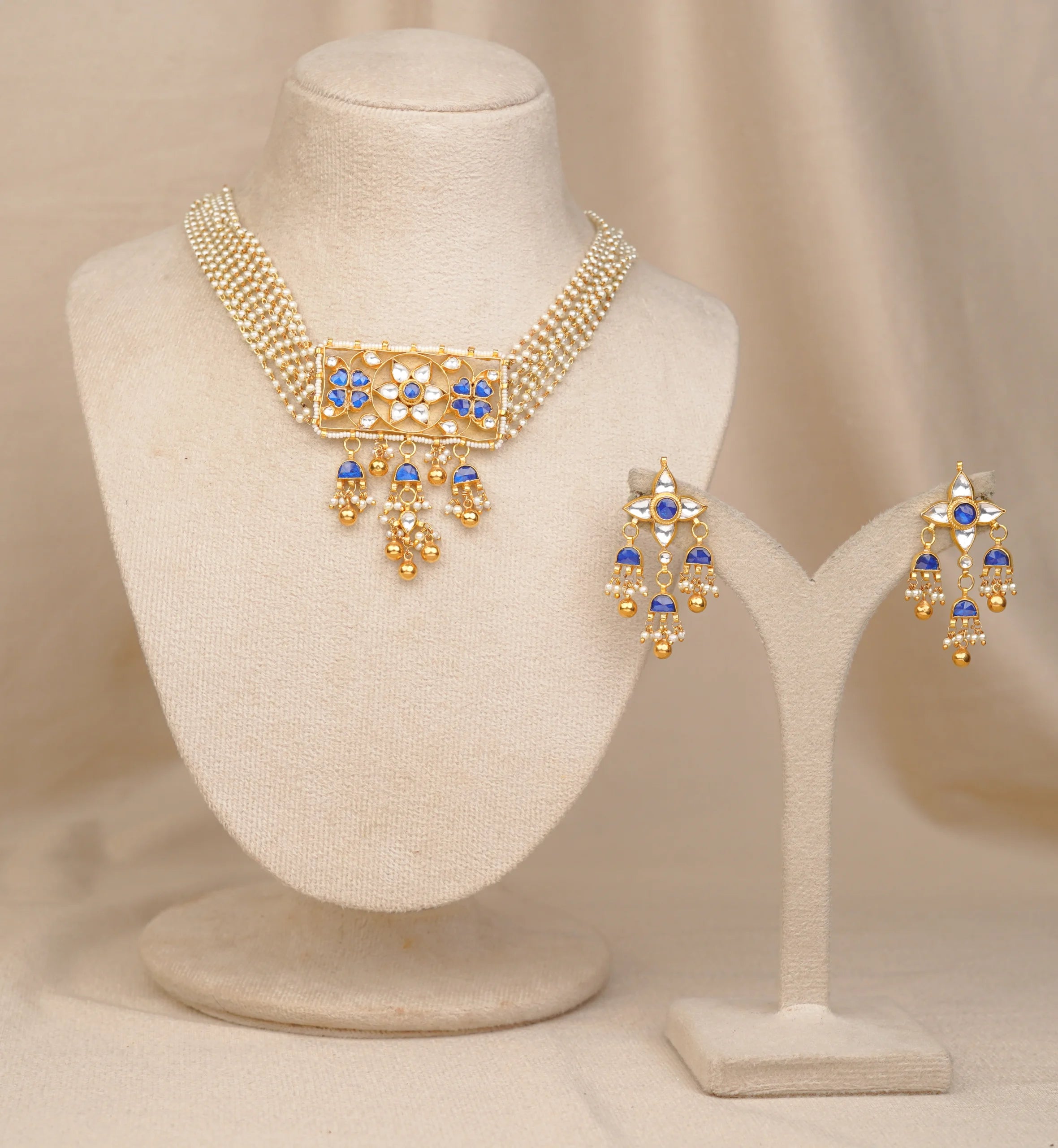 Moti D-Pandi Necklace(MO-NK-08-R)