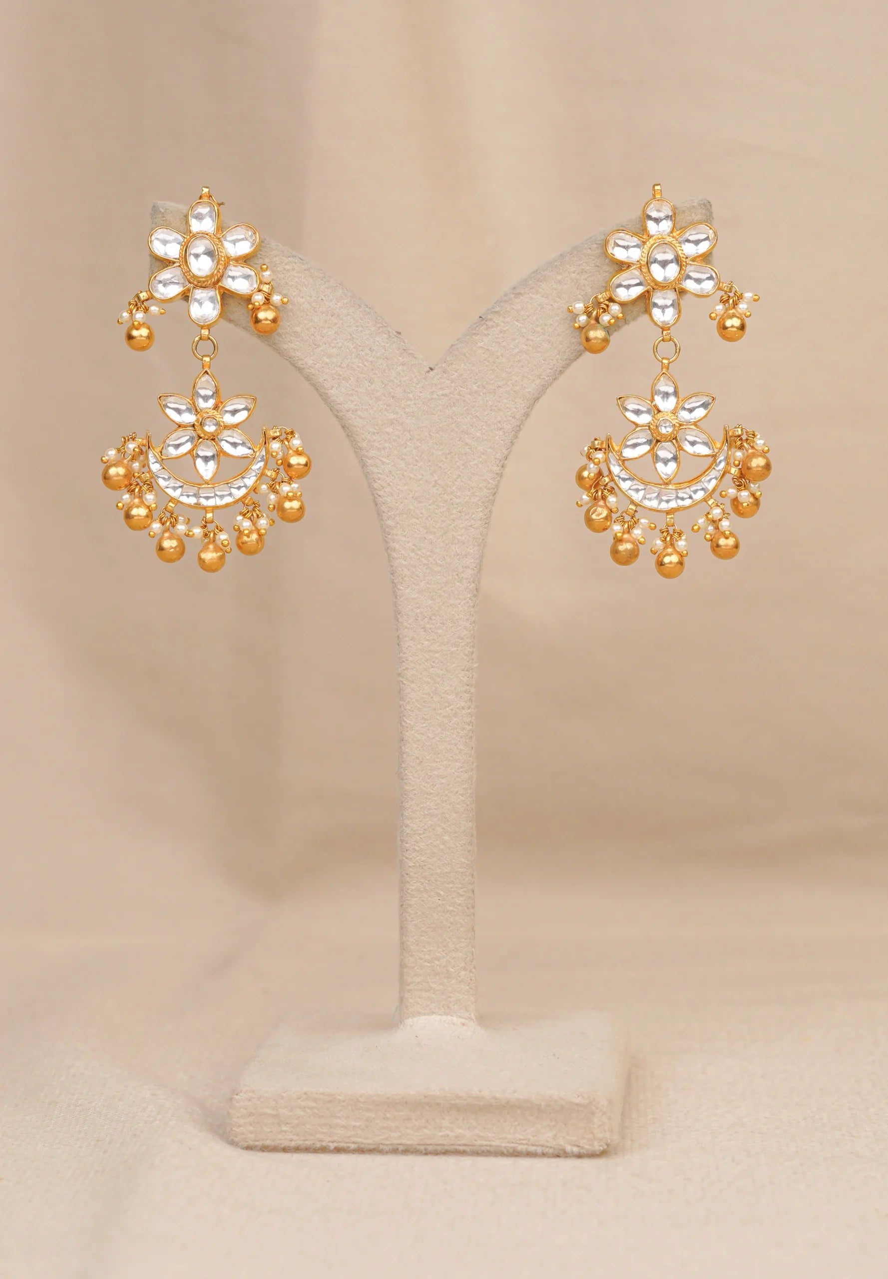 Moti Flower Necklace(MO-NK-12)