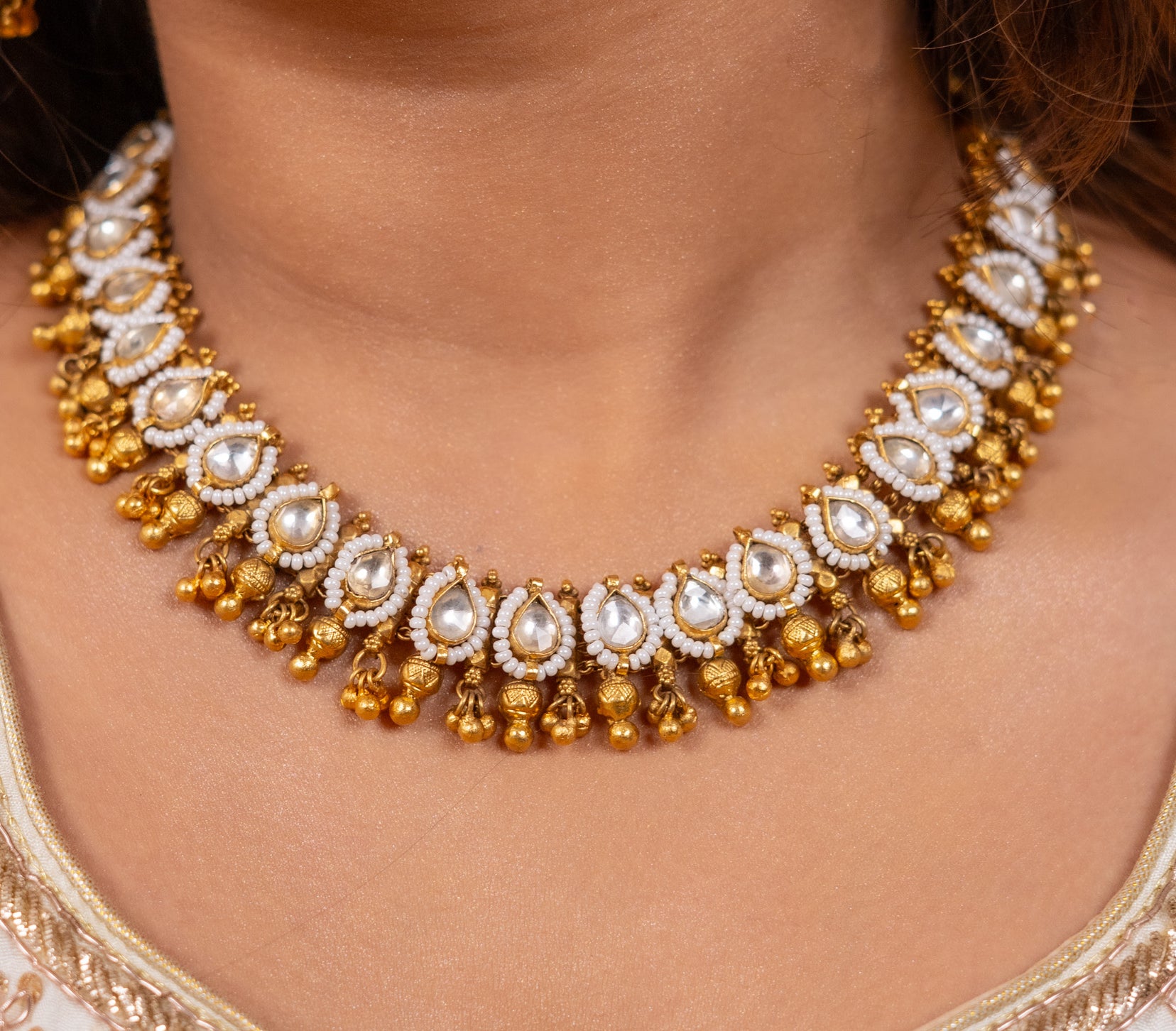 Antique Heerakanthi Necklace (AN-NK-15-M)
