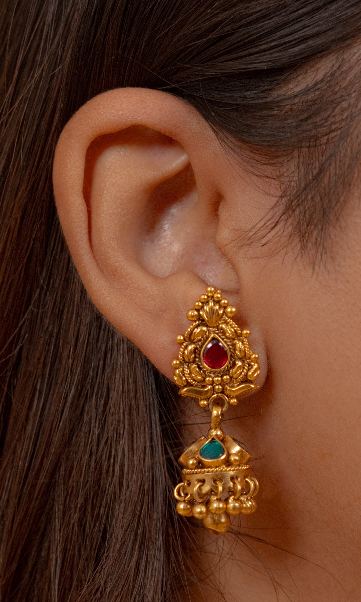 Antique  Mohanmala Necklace (AN-NK-08-M)