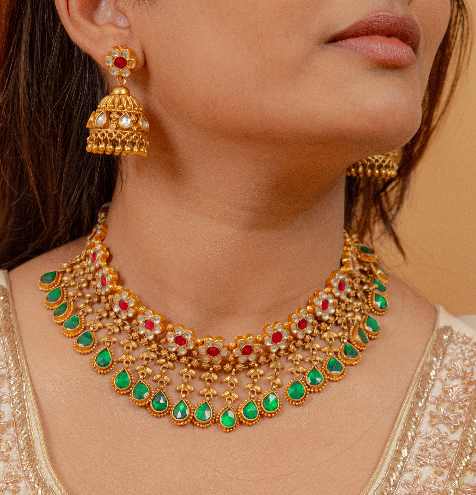 Antique Pandi Necklace (AN-NK-17-M)