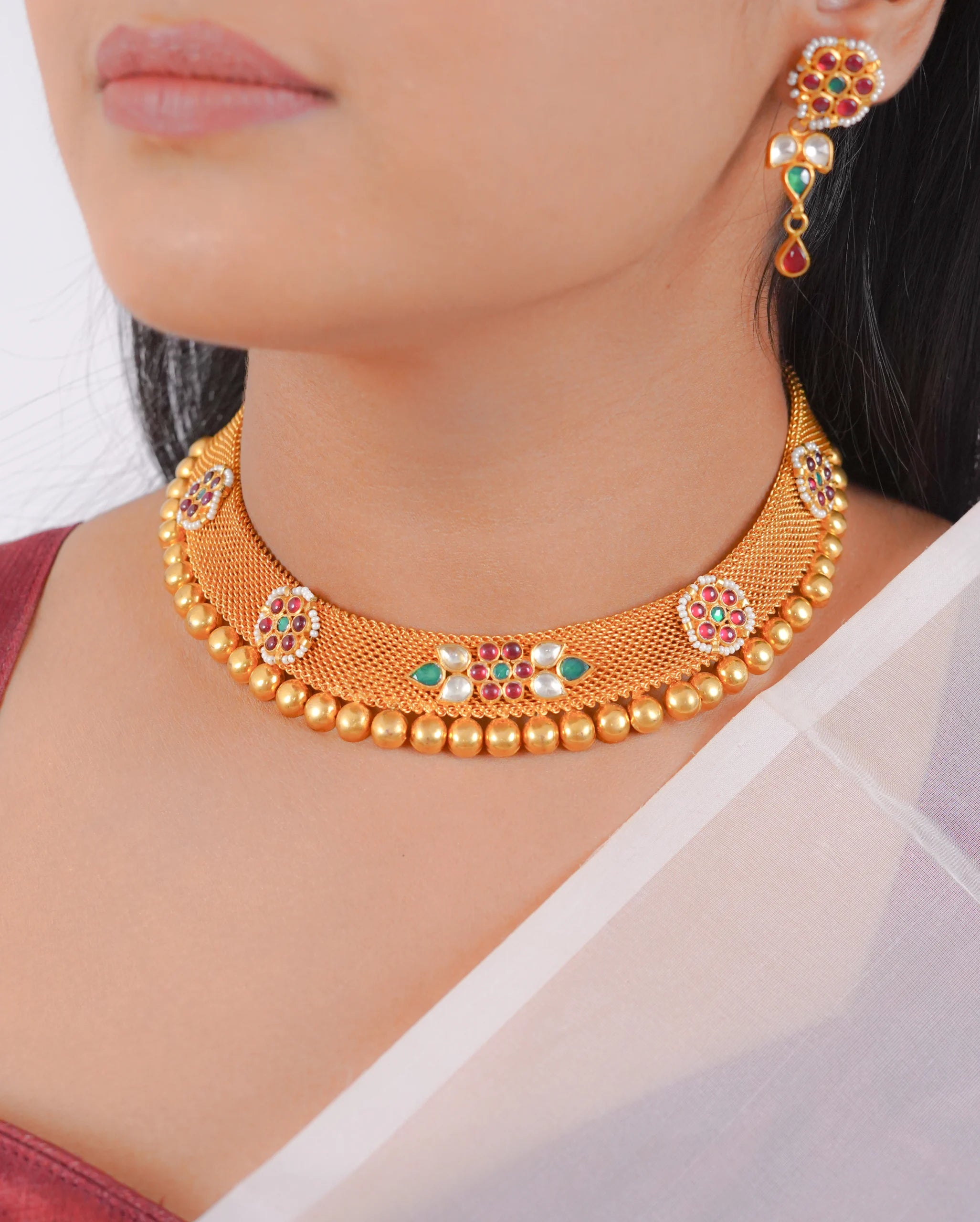 Antique Chain Necklace (AN-NK-39-M)