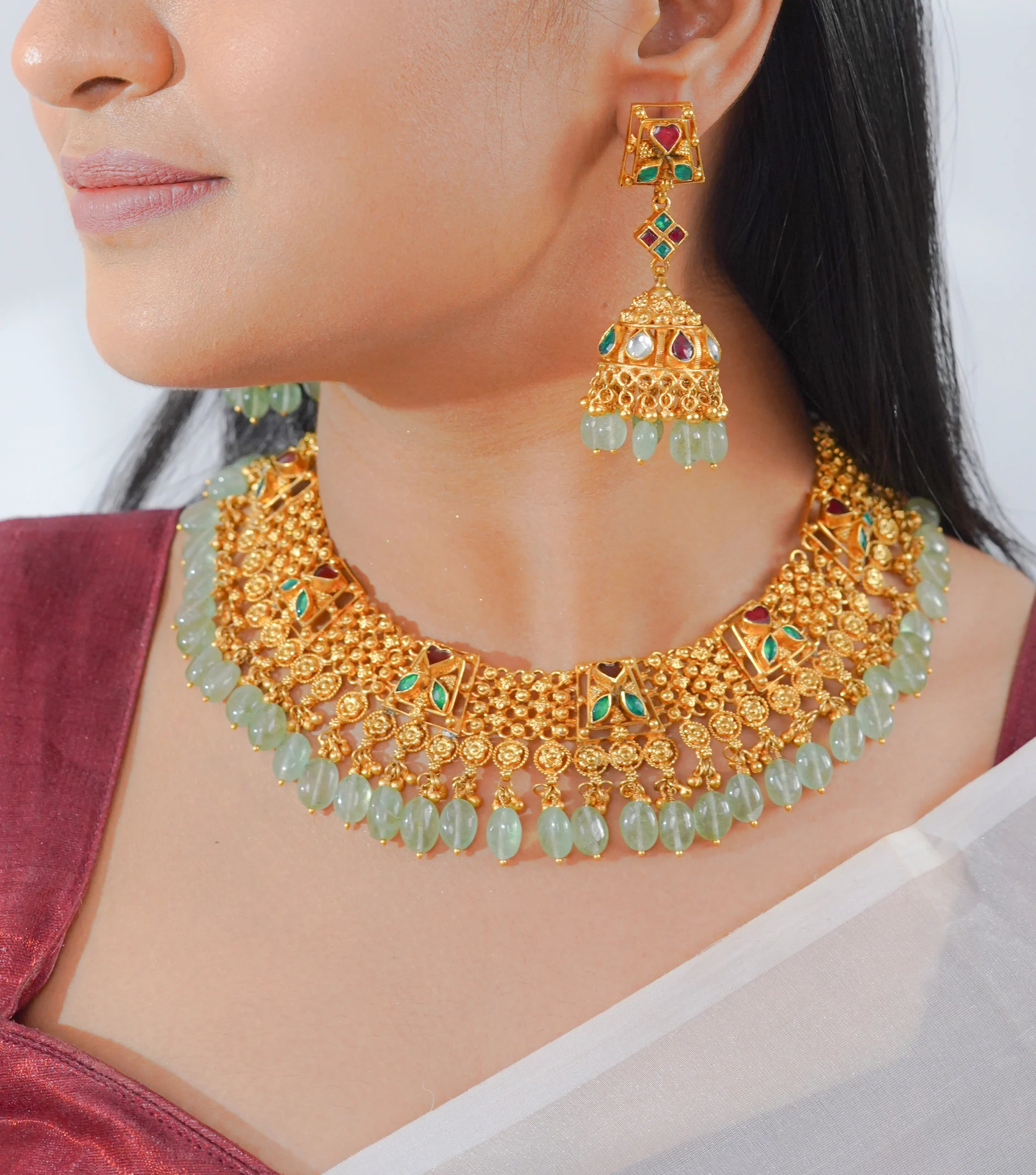 Antique Necklace(AN-NK-53-M)