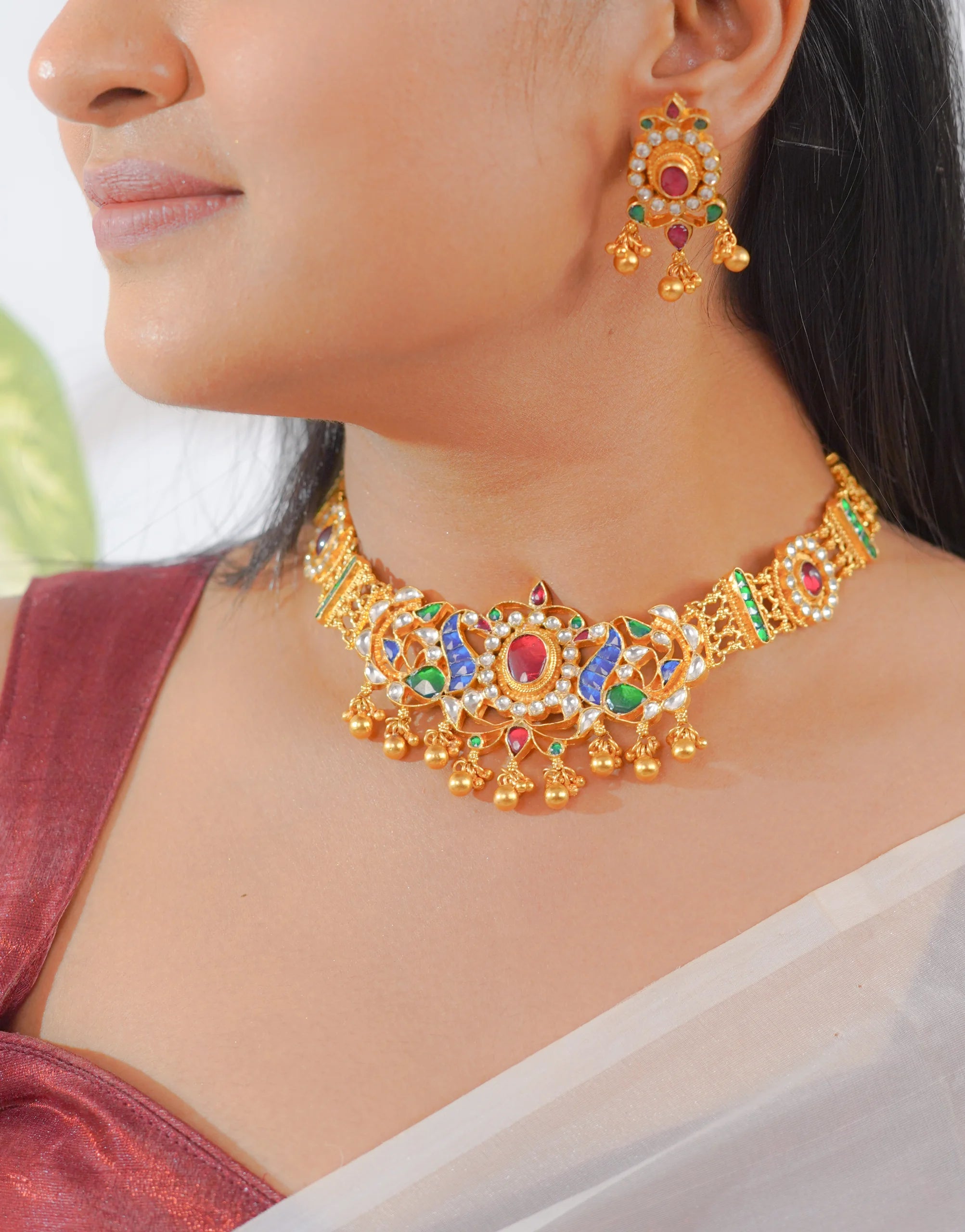 Antique Mor Necklace(AN-NK-54)