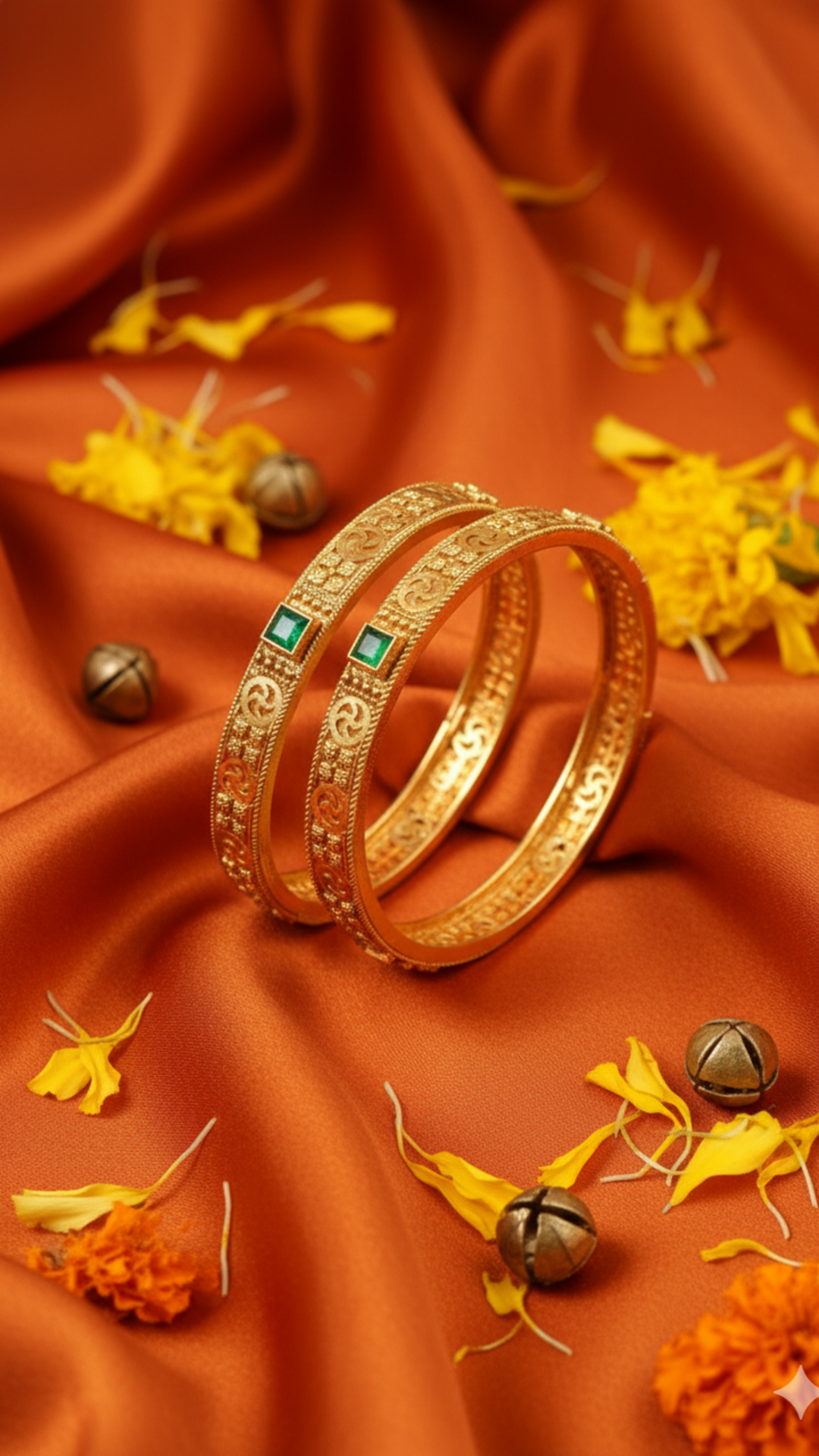 Antique Choki Bangles (AN-BA-14-M)