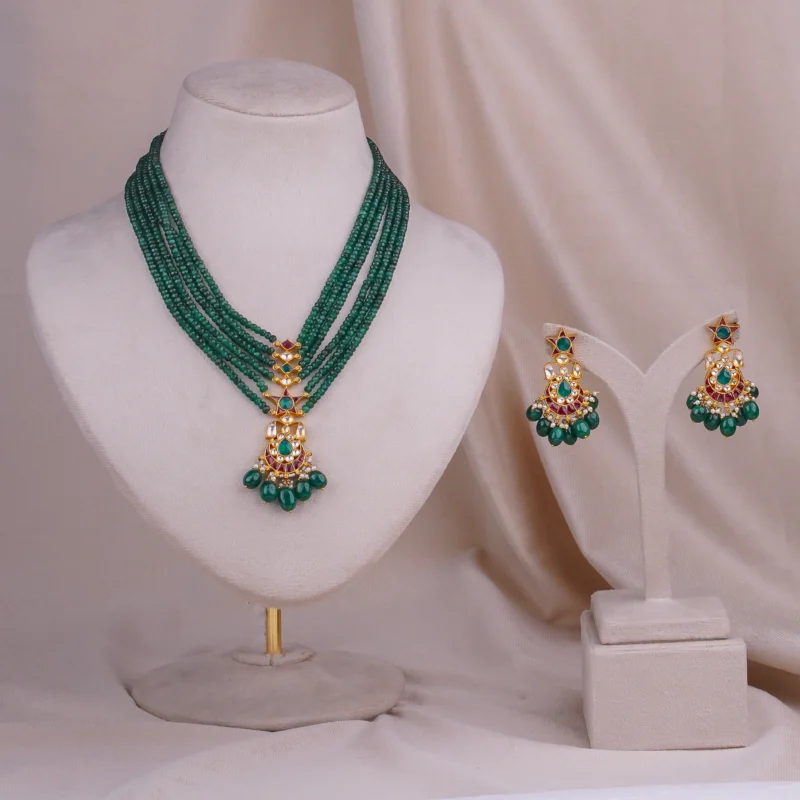 Moti Necklace (MO-NK-01-G)