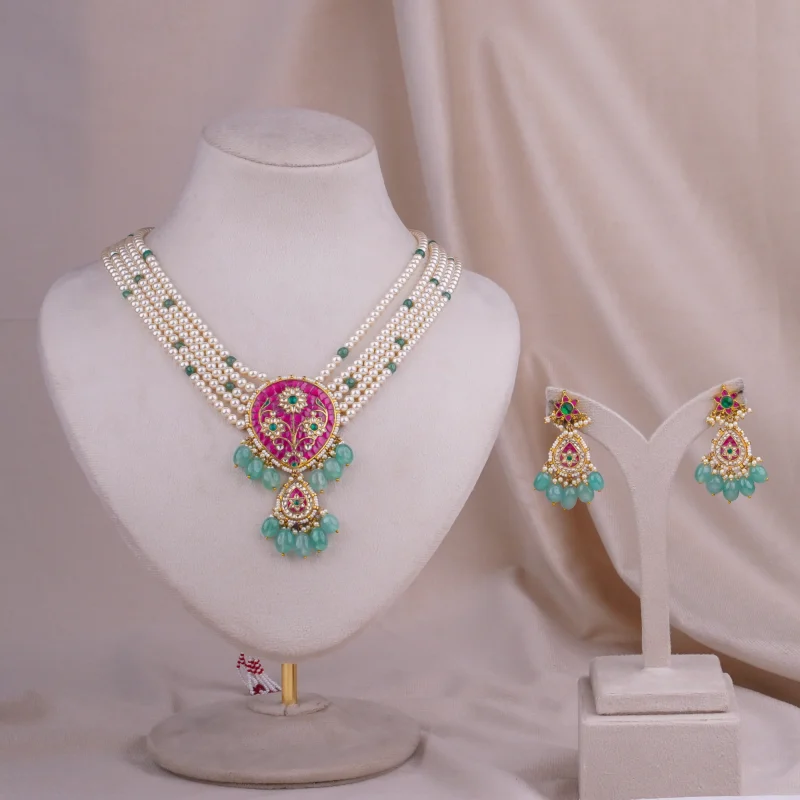 Moti Real Tuker Necklace (MO-NK-02-R)