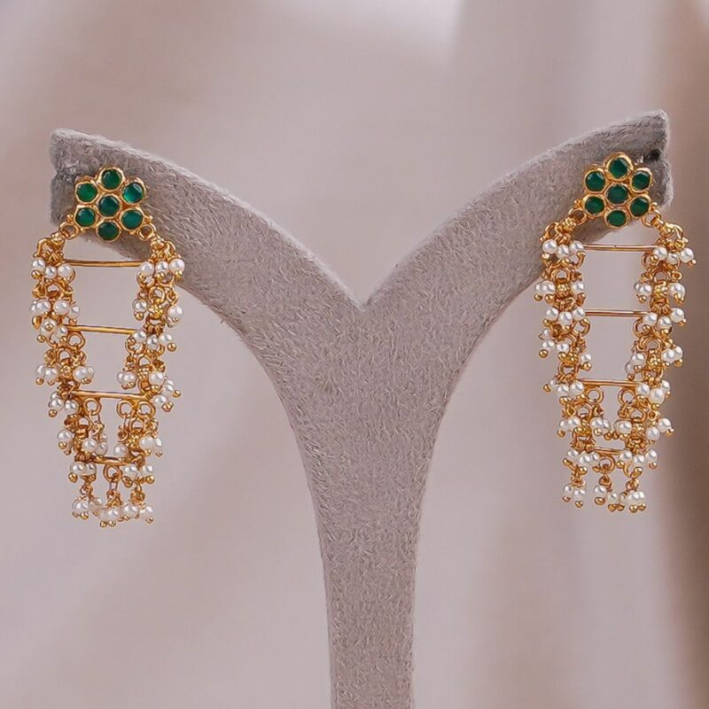 Antique Moti Earings(AN-ER-06-G)