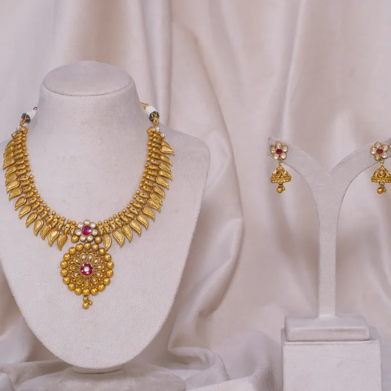 Antique Mango Necklace (AN-NK-10-M)