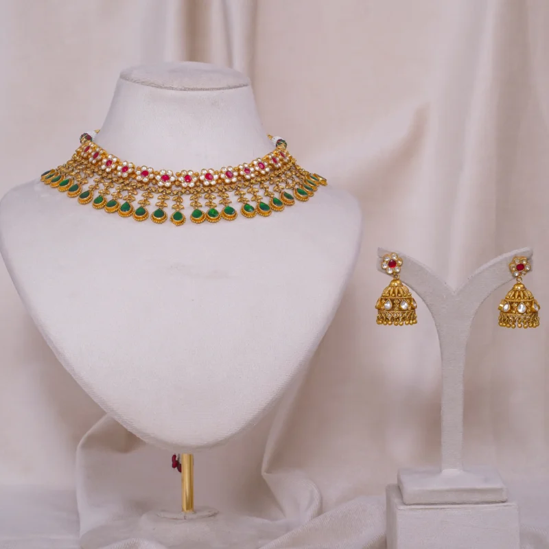 Antique Pandi Necklace (AN-NK-17-M)