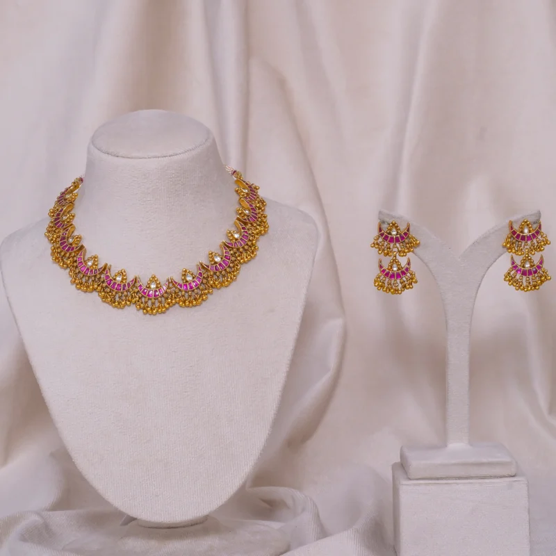 Antique Chand Necklace (AN-NK-19-R)