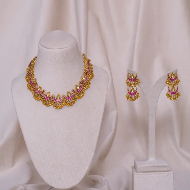 Antique Chand Necklace (AN-NK-19-R)
