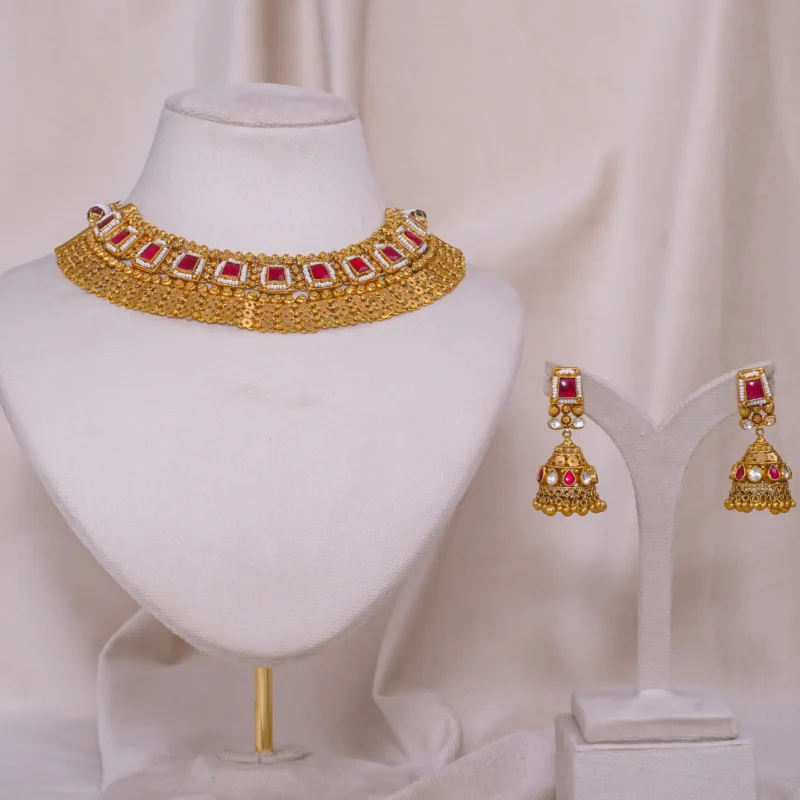 Antique Zaalar Necklace (AN-NK-20-RE)