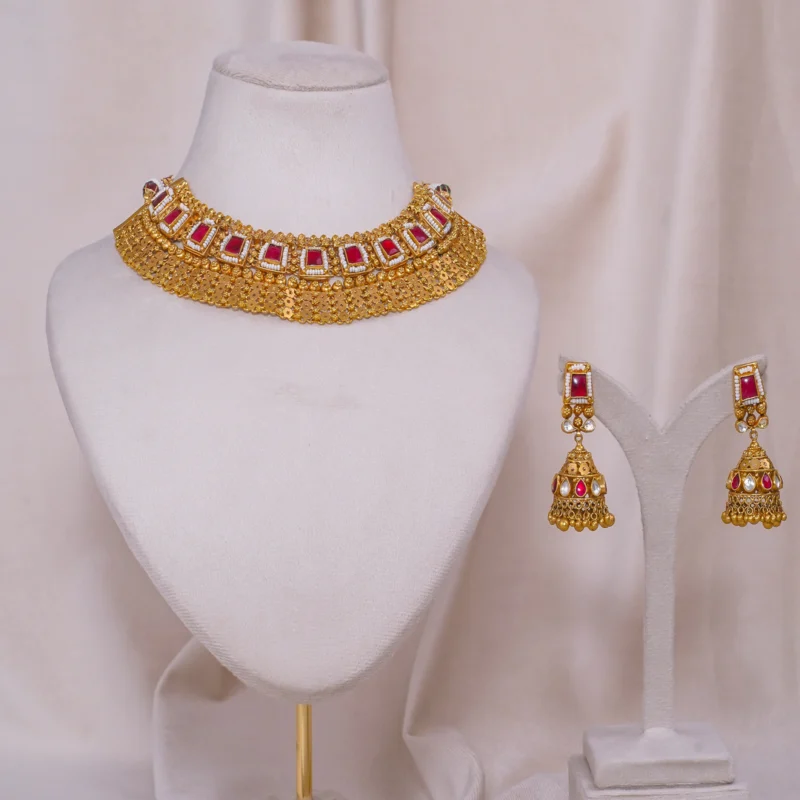 Antique Zaalar Necklace (AN-NK-20-RE)