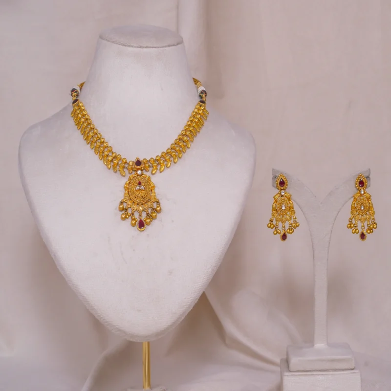 Antique Mohanmala Necklace (AN-NK-30-M)