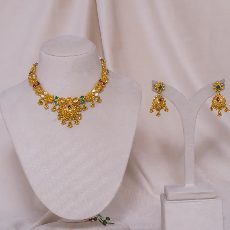 Antique Delicate Necklace (AN-NK-31-M)