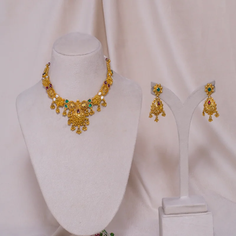 Antique Delicate Necklace (AN-NK-31-M)